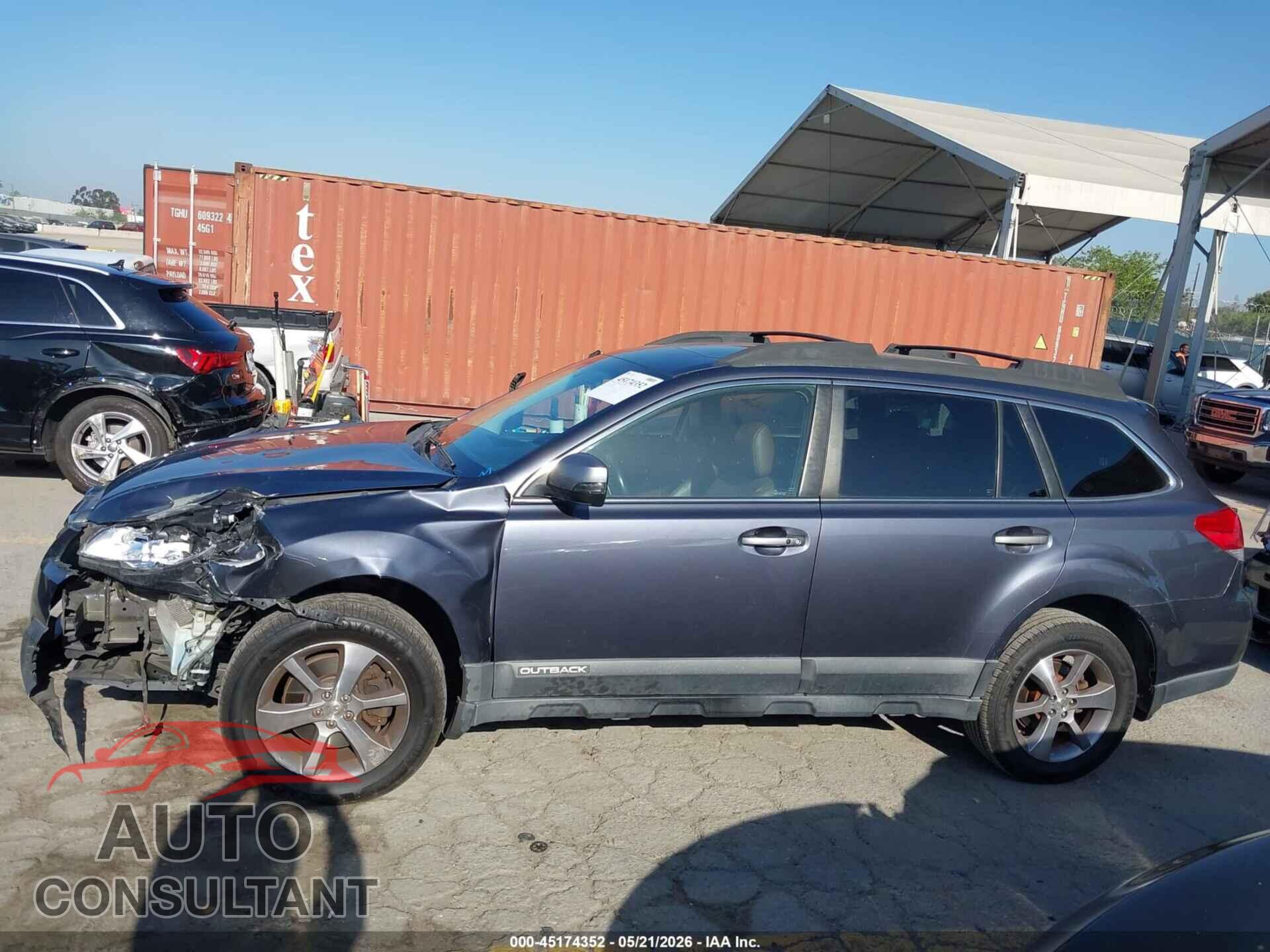 SUBARU OUTBACK 2014 - 4S4BRDPC3E2208600