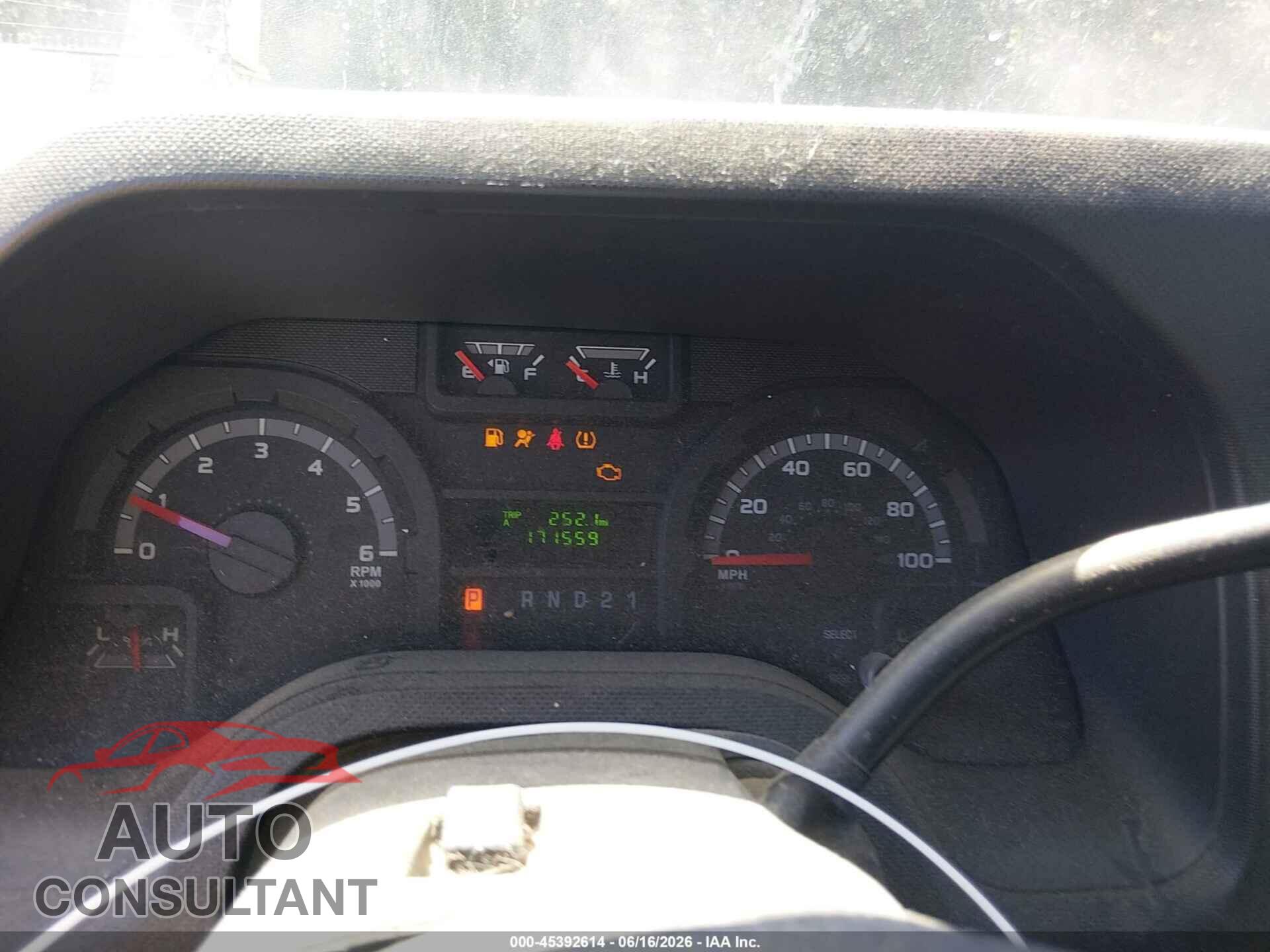 FORD E-250 2013 - 1FTNE2EW5DDA31274
