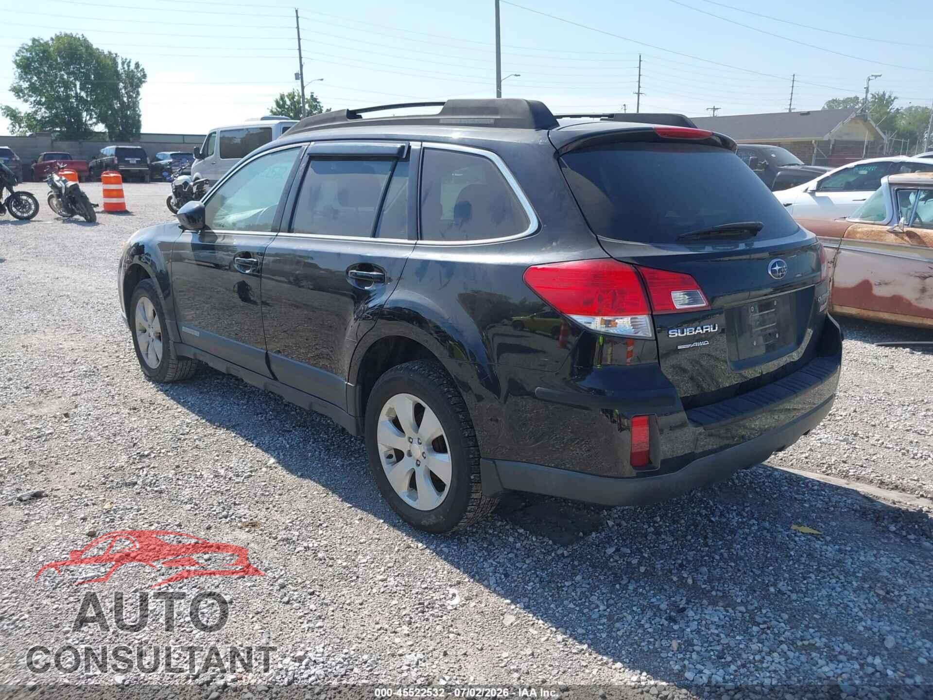 SUBARU OUTBACK 2011 - 4S4BRBCC0B3397402