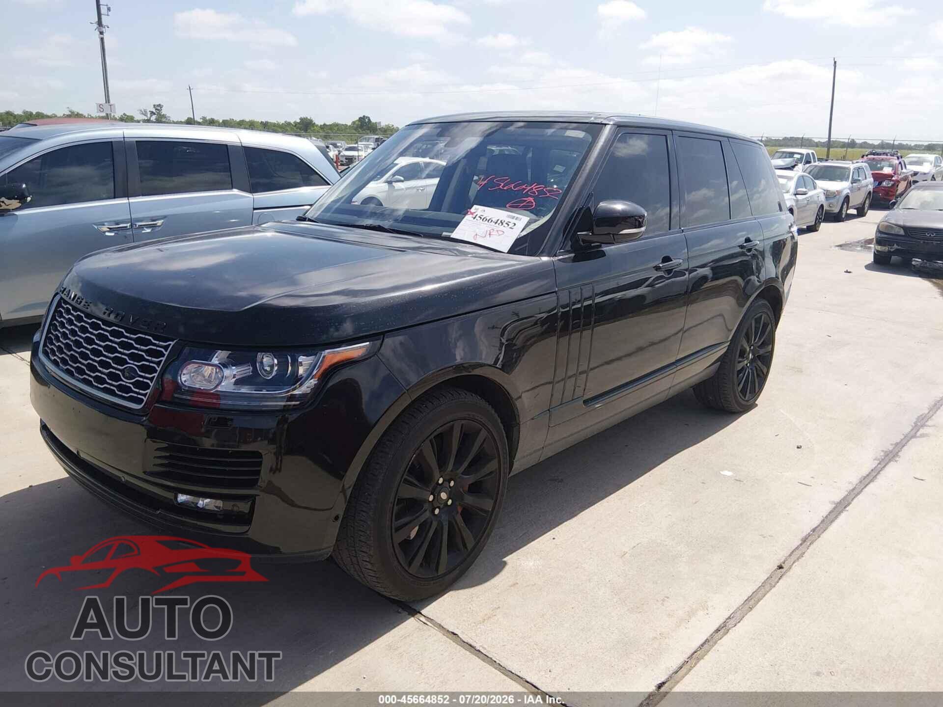 LAND ROVER RANGE ROVER 2015 - SALGS2TF3FA212956