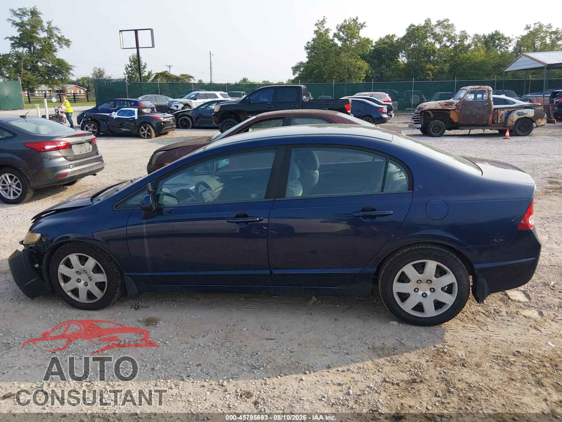 HONDA CIVIC 2010 - 19XFA1F5XAE086183