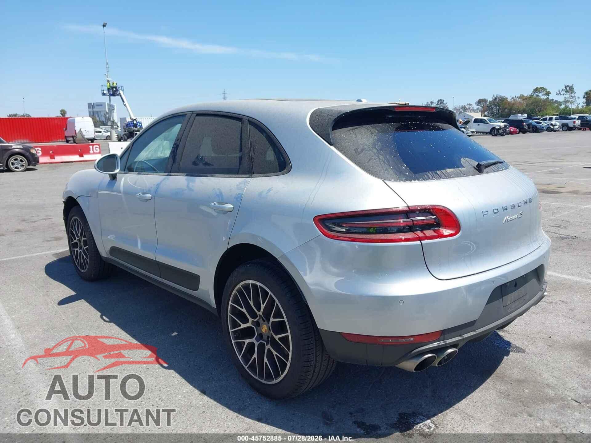 PORSCHE MACAN 2017 - WP1AB2A51HLB11539