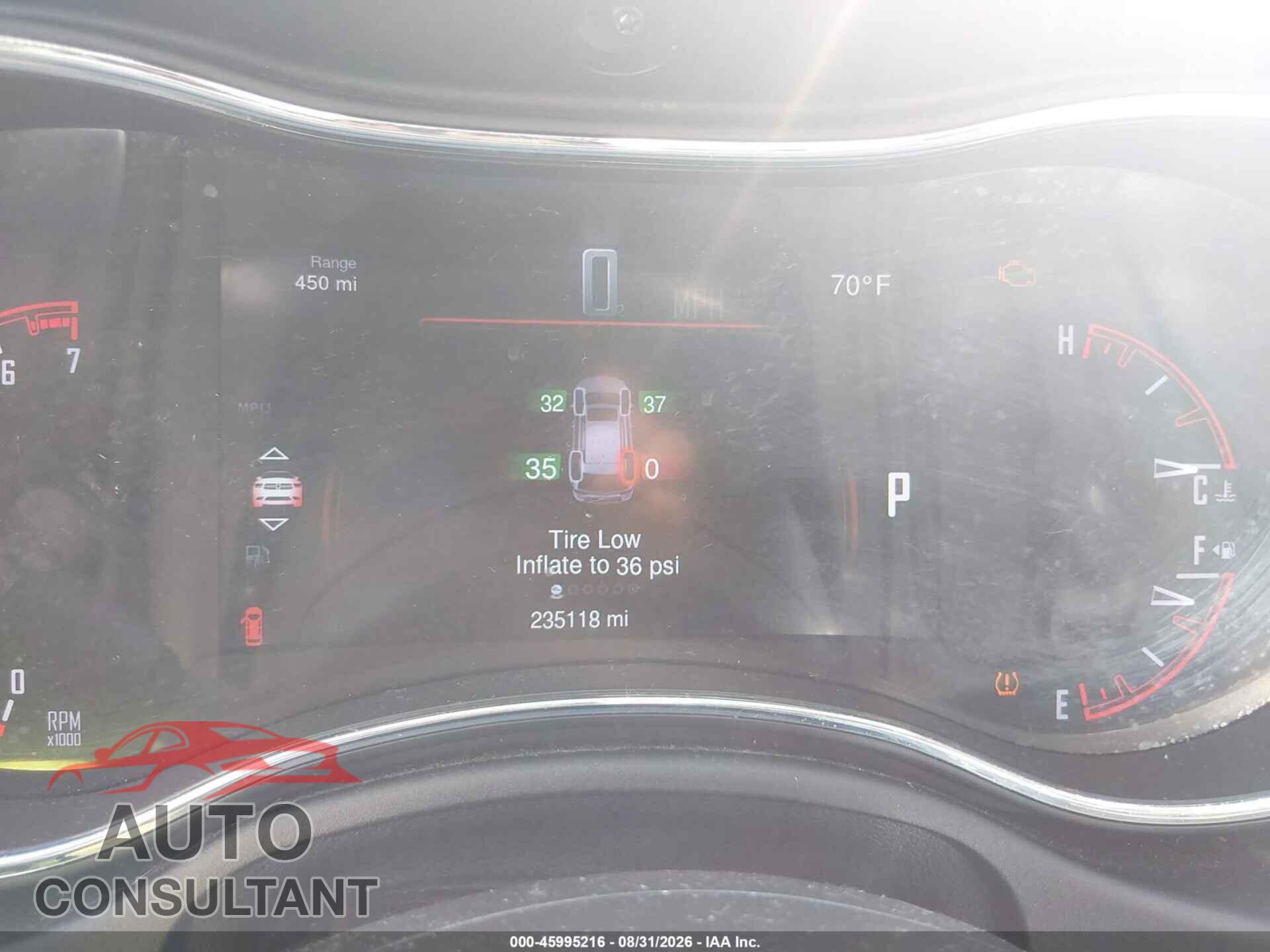 DODGE DURANGO 2015 - 1C4RDJDG5FC128458