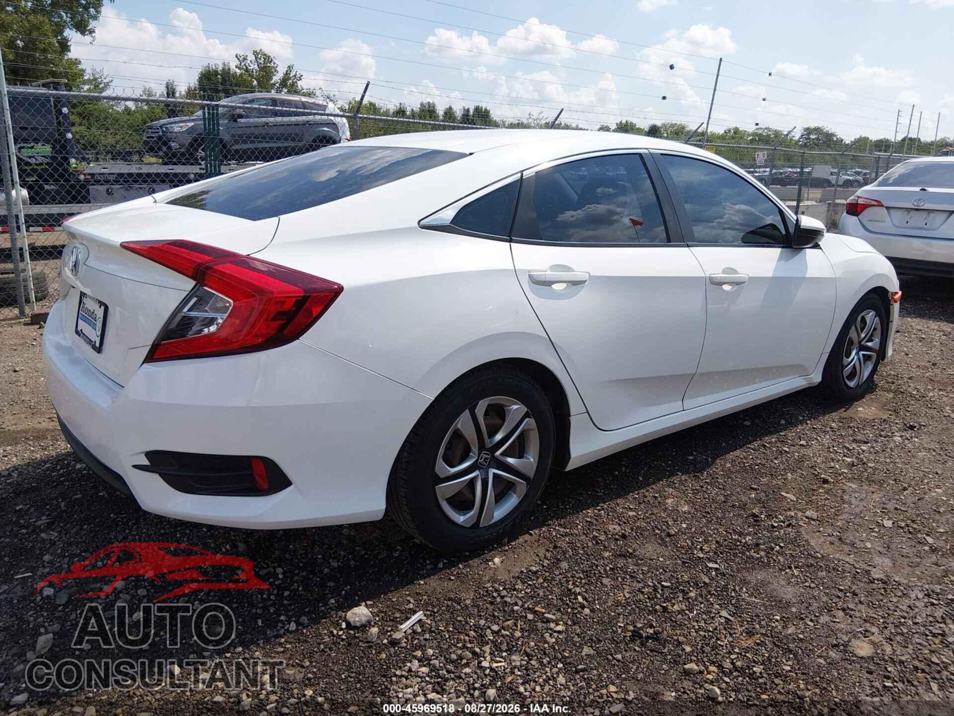 HONDA CIVIC 2017 - 19XFC2F58HE200577
