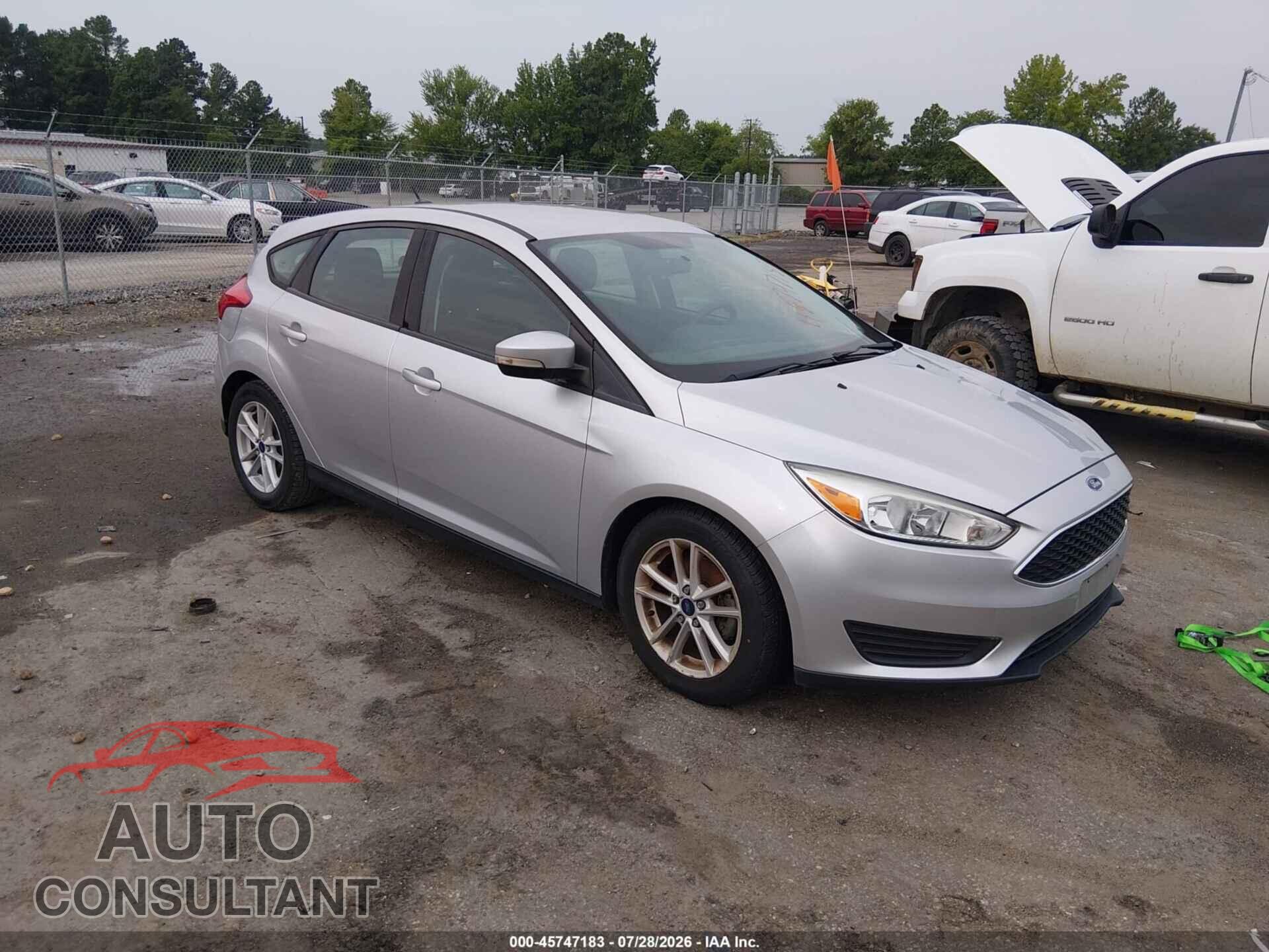 FORD FOCUS 2017 - 1FADP3K25HL246183