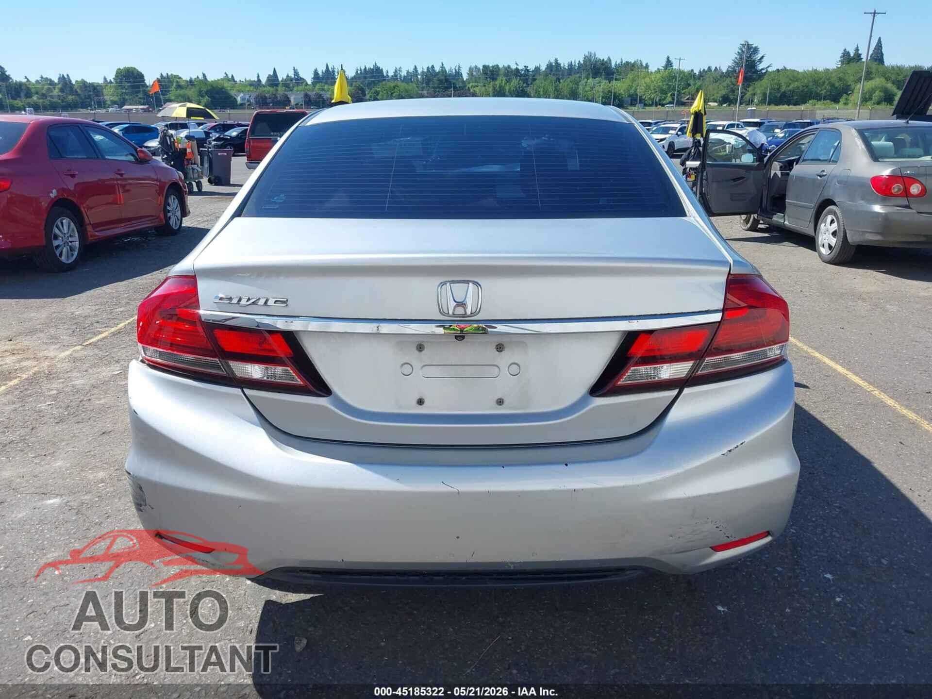 HONDA CIVIC 2014 - 19XFB2F51EE246945