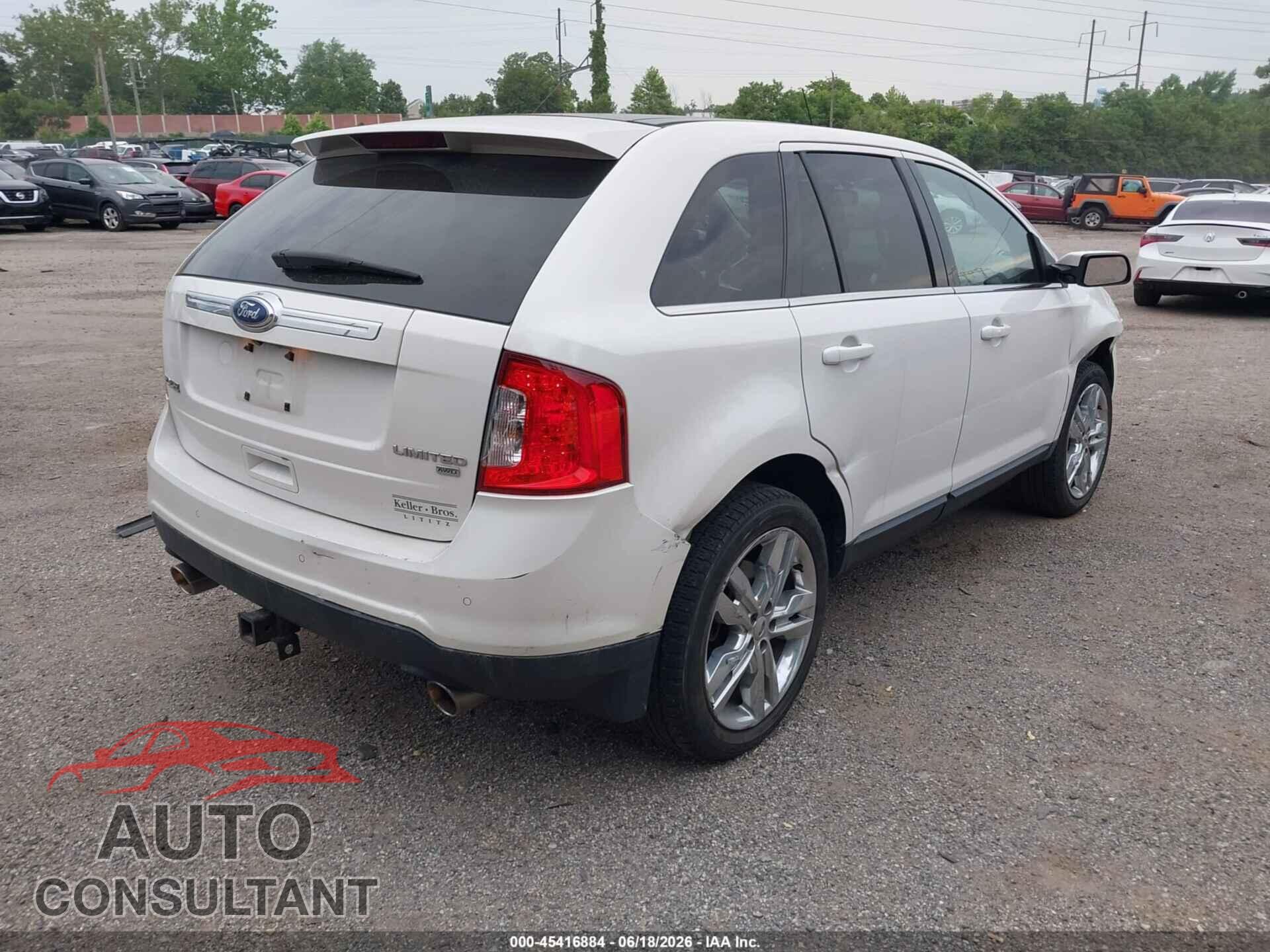 FORD EDGE 2011 - 2FMDK4KC2BBB12984