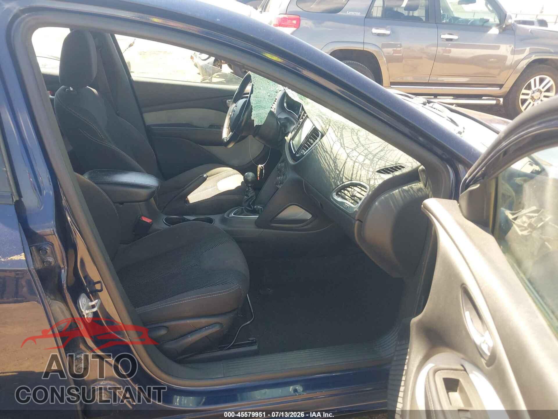DODGE DART 2014 - 1C3CDFBB5ED914316