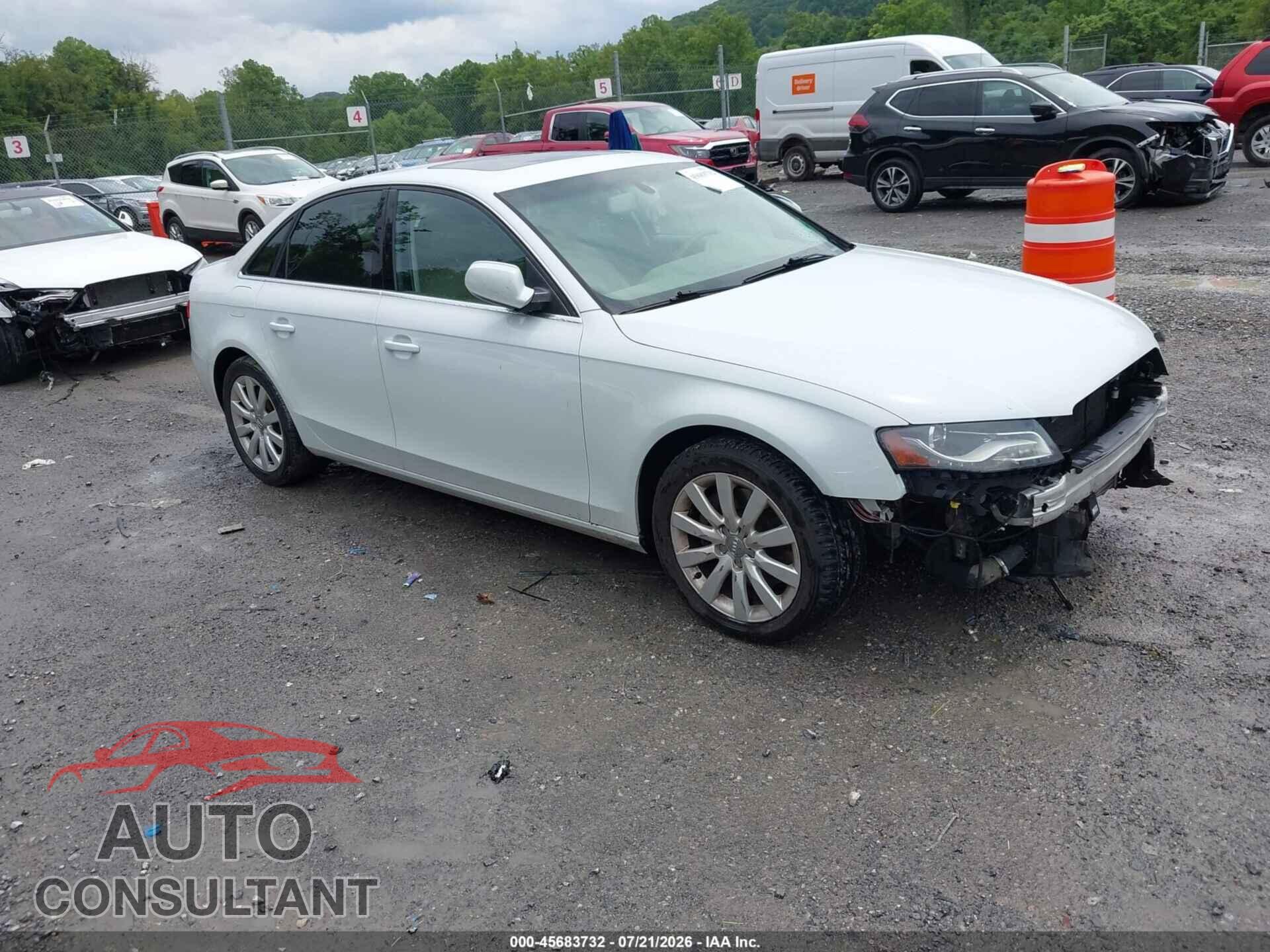 AUDI A4 2012 - WAUBFAFL3CA117534