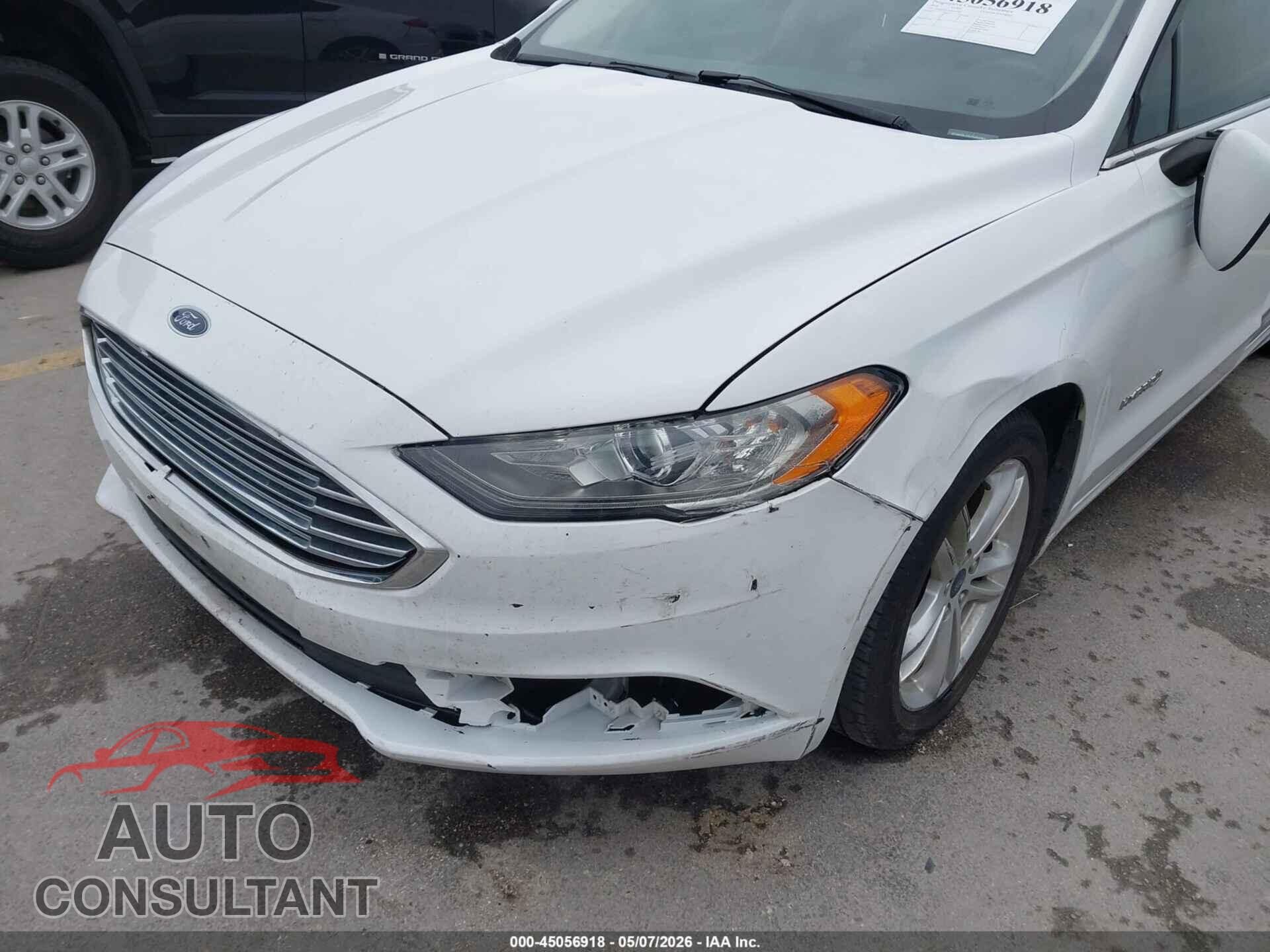 FORD FUSION HYBRID 2018 - 3FA6P0LU5JR269283