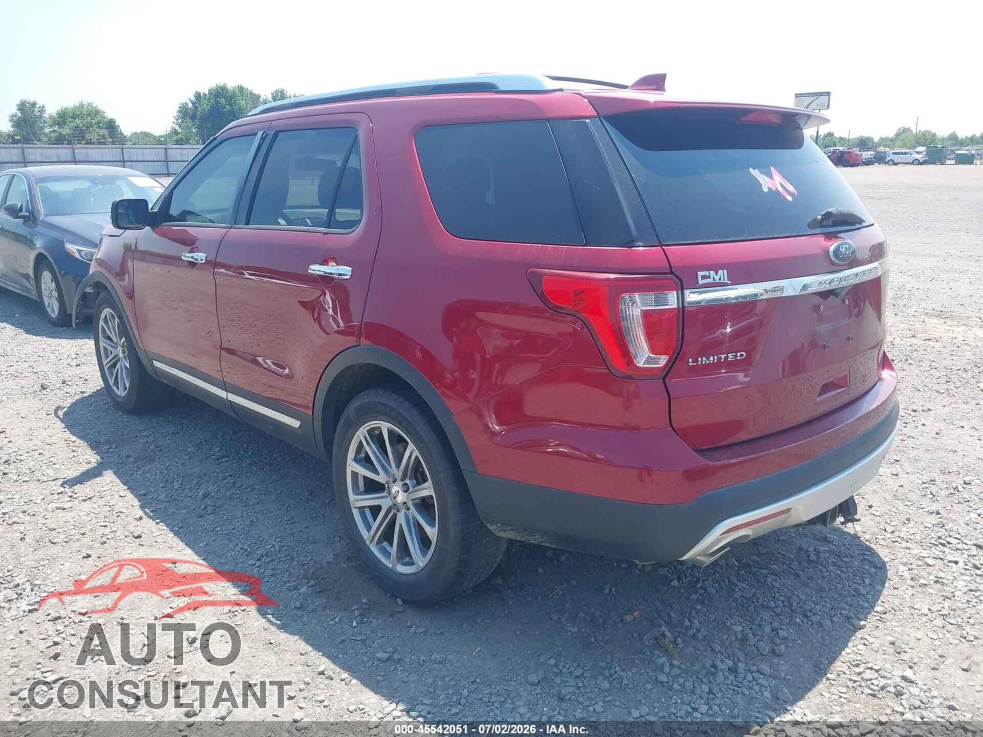 FORD EXPLORER 2017 - 1FM5K7F85HGA89875