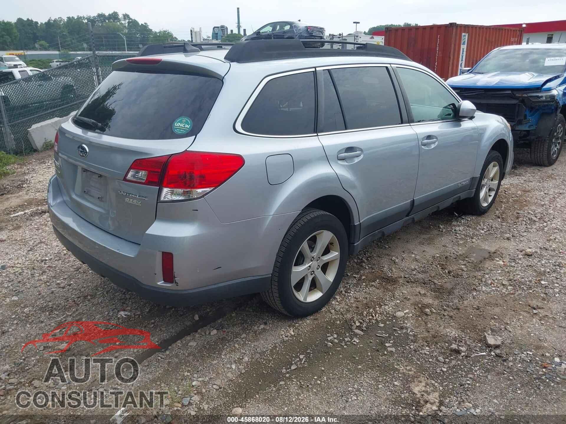 SUBARU OUTBACK 2014 - 4S4BRBCC4E3278532