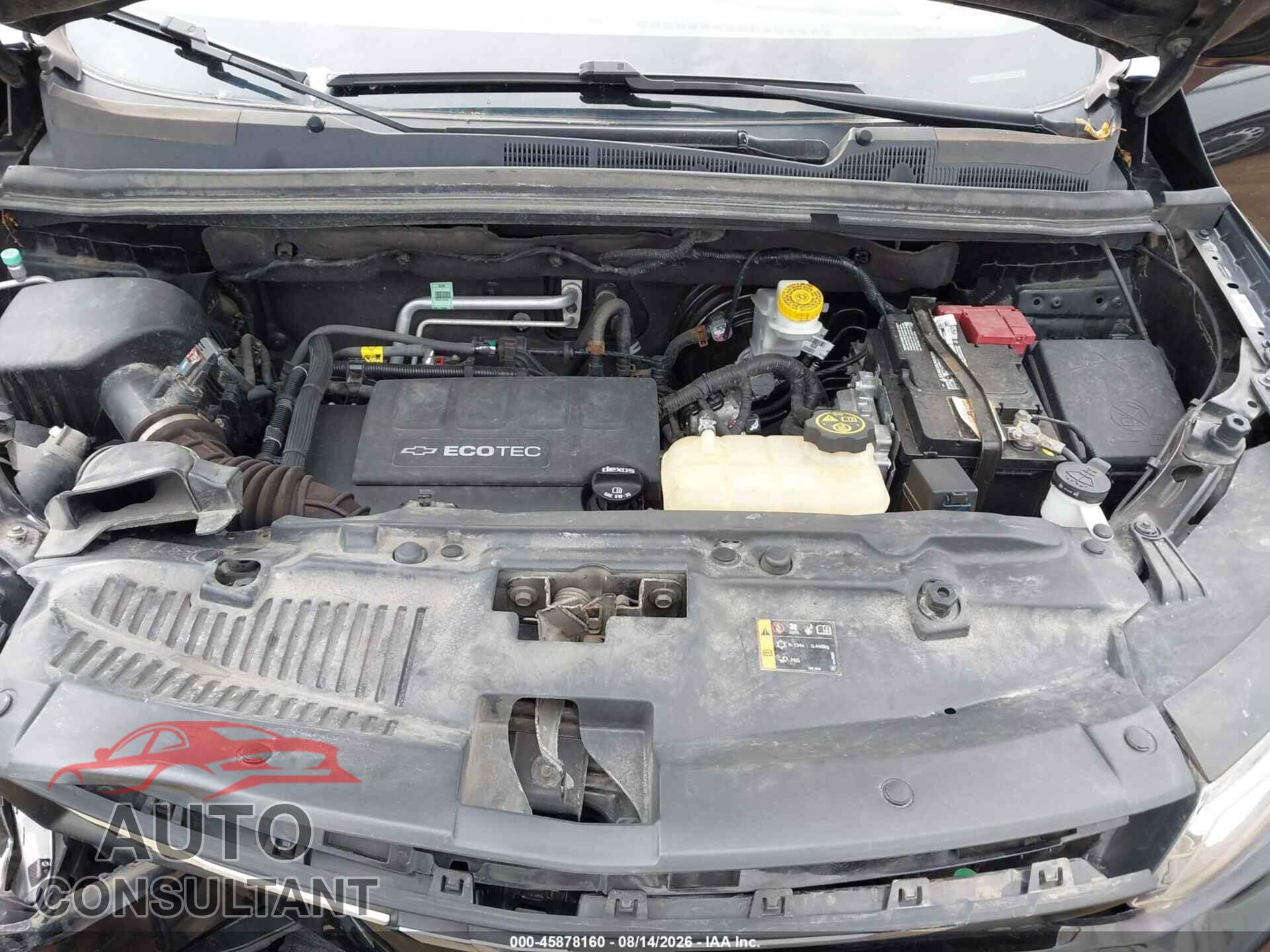 CHEVROLET TRAX 2017 - 3GNCJKSB3HL286887