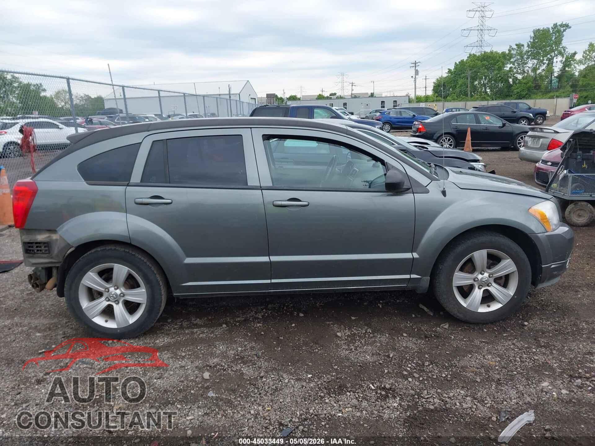 DODGE CALIBER 2012 - 1C3CDWDAXCD535619