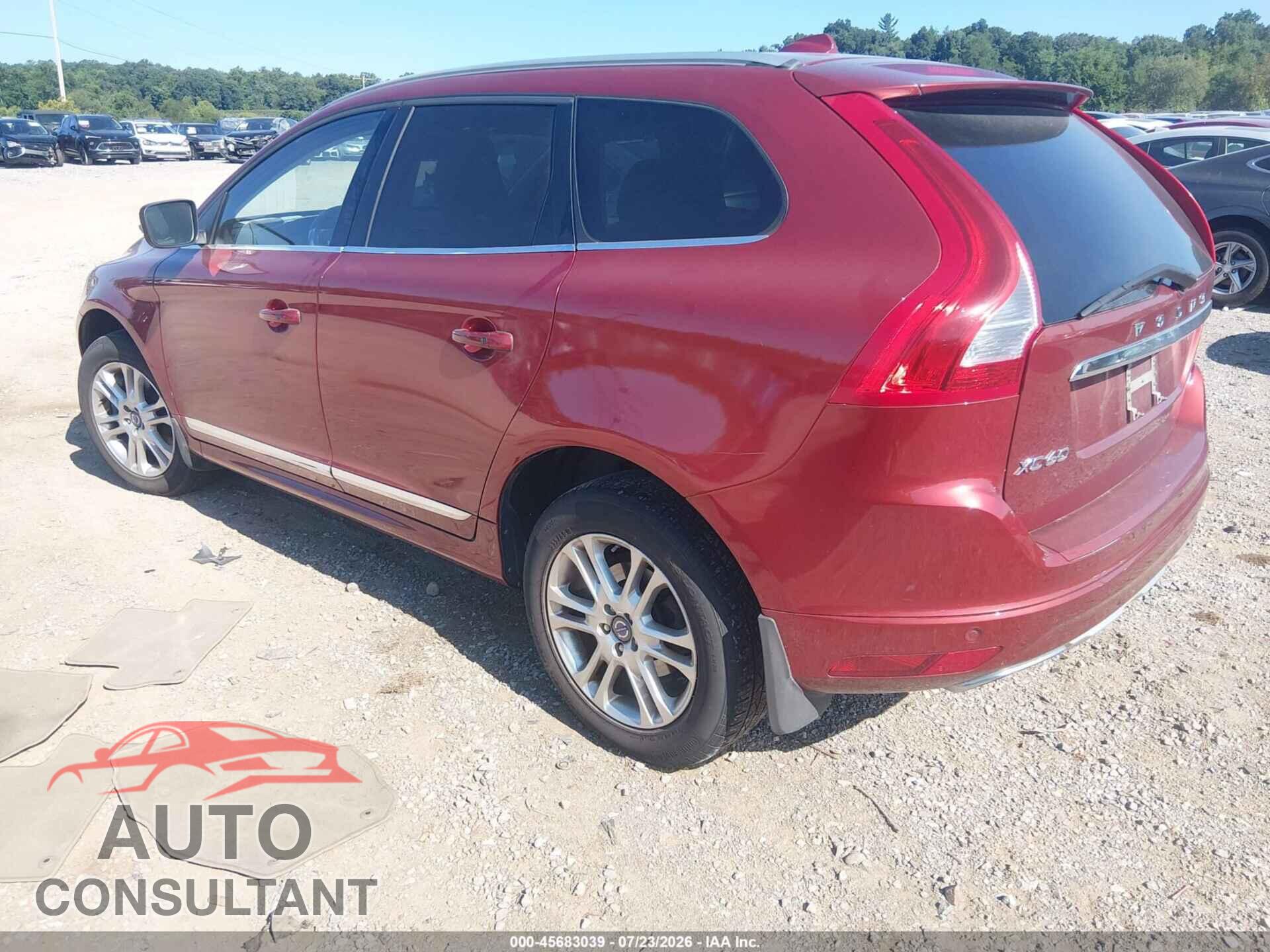 VOLVO XC60 2015 - YV4940RB2F2584914