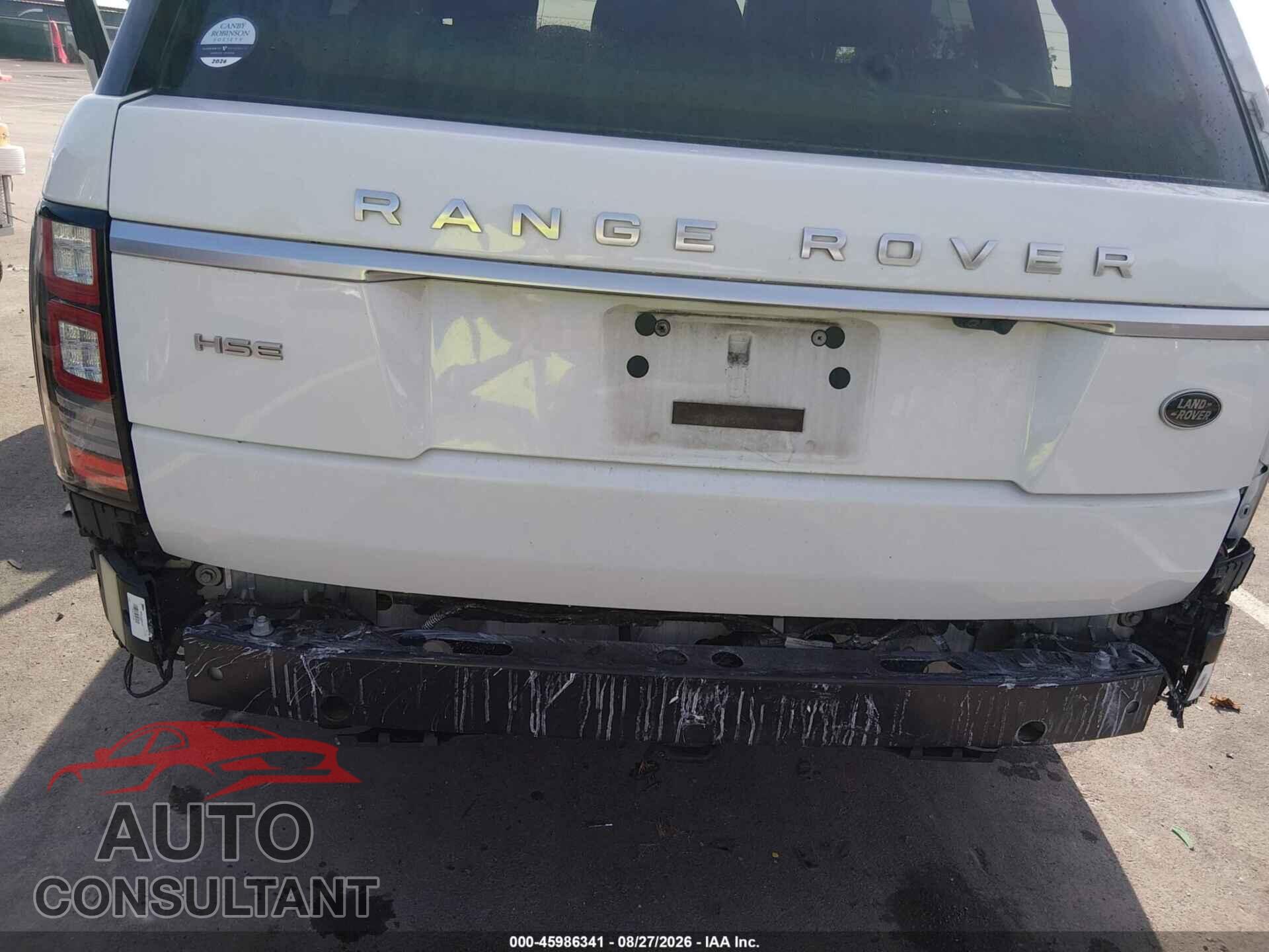 LAND ROVER RANGE ROVER 2017 - SALGS2FV3HA340166