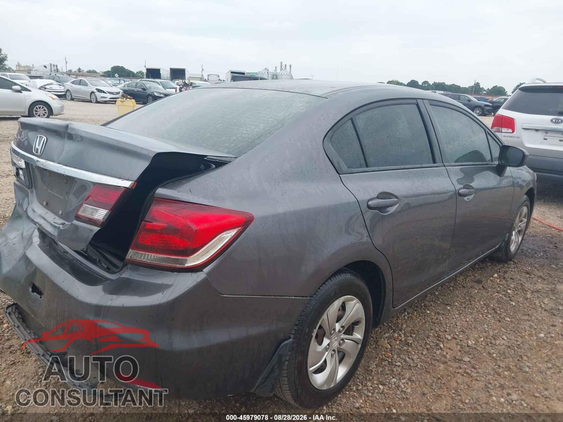 HONDA CIVIC 2014 - 19XFB2F59EE005246