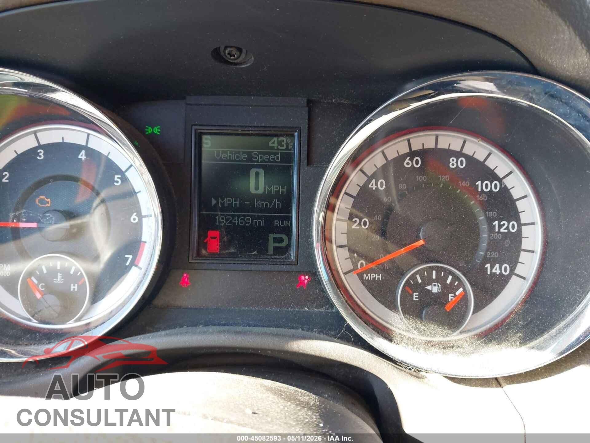 DODGE DURANGO 2011 - 1D4RE2GG0BC674841
