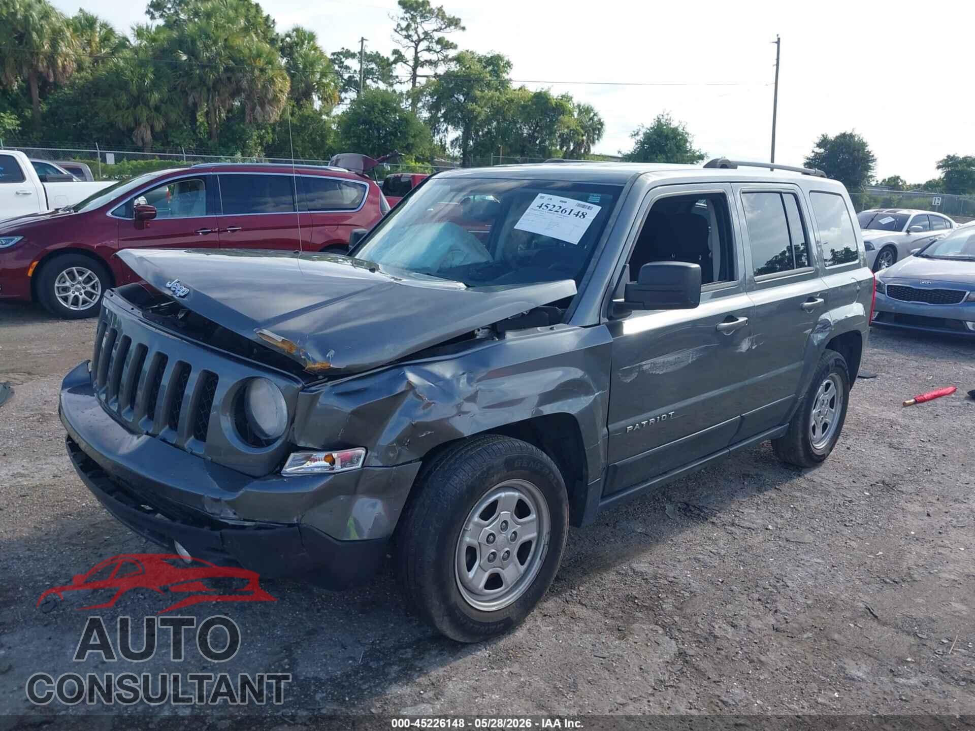 JEEP PATRIOT 2012 - 1C4NJPBA3CD640153