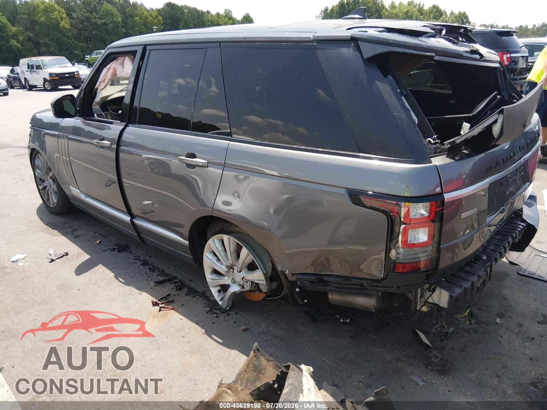 LAND ROVER RANGE ROVER 2016 - SALGS2EF8GA284430