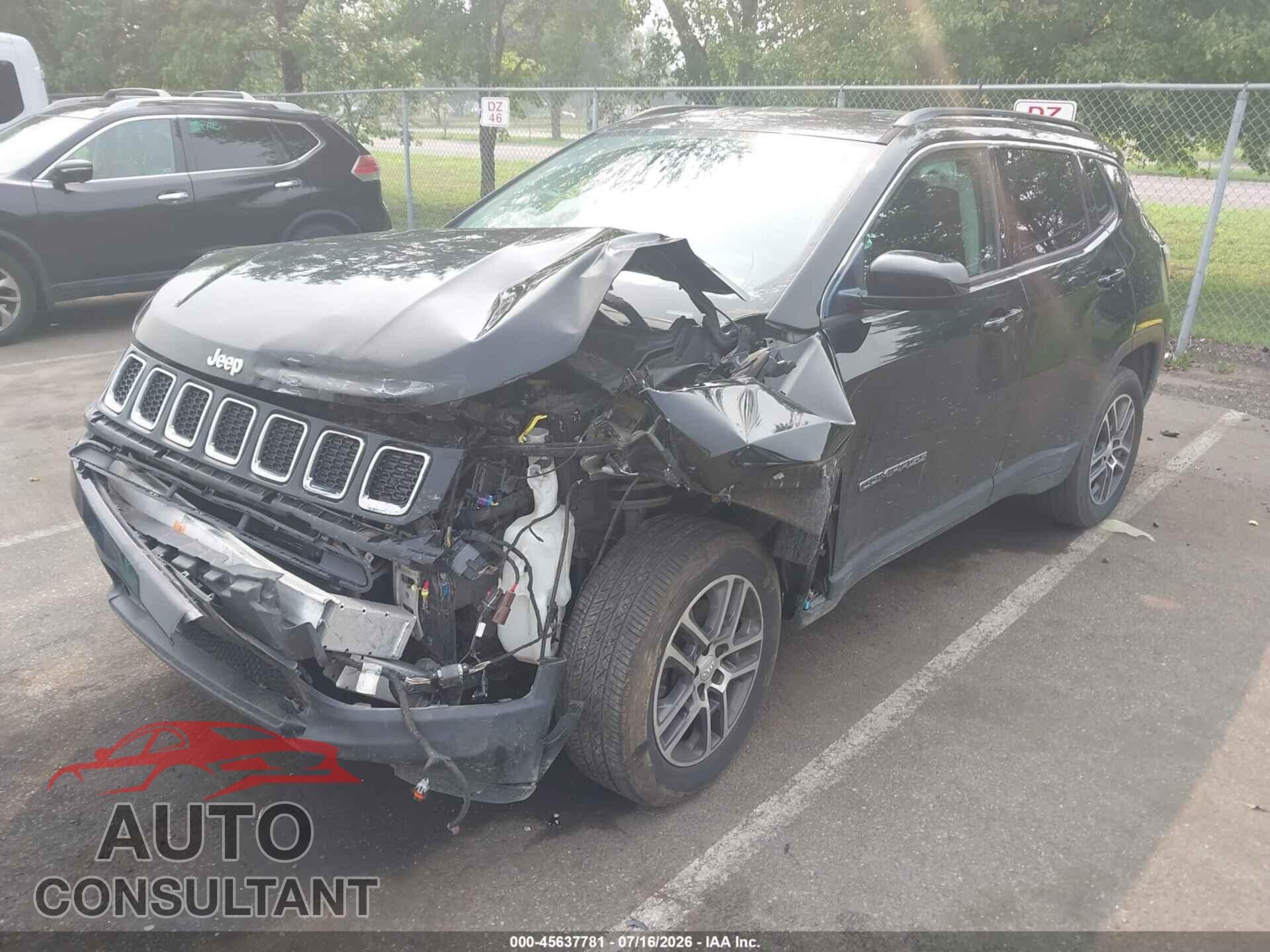 JEEP COMPASS 2017 - 3C4NJDBB4HT651154