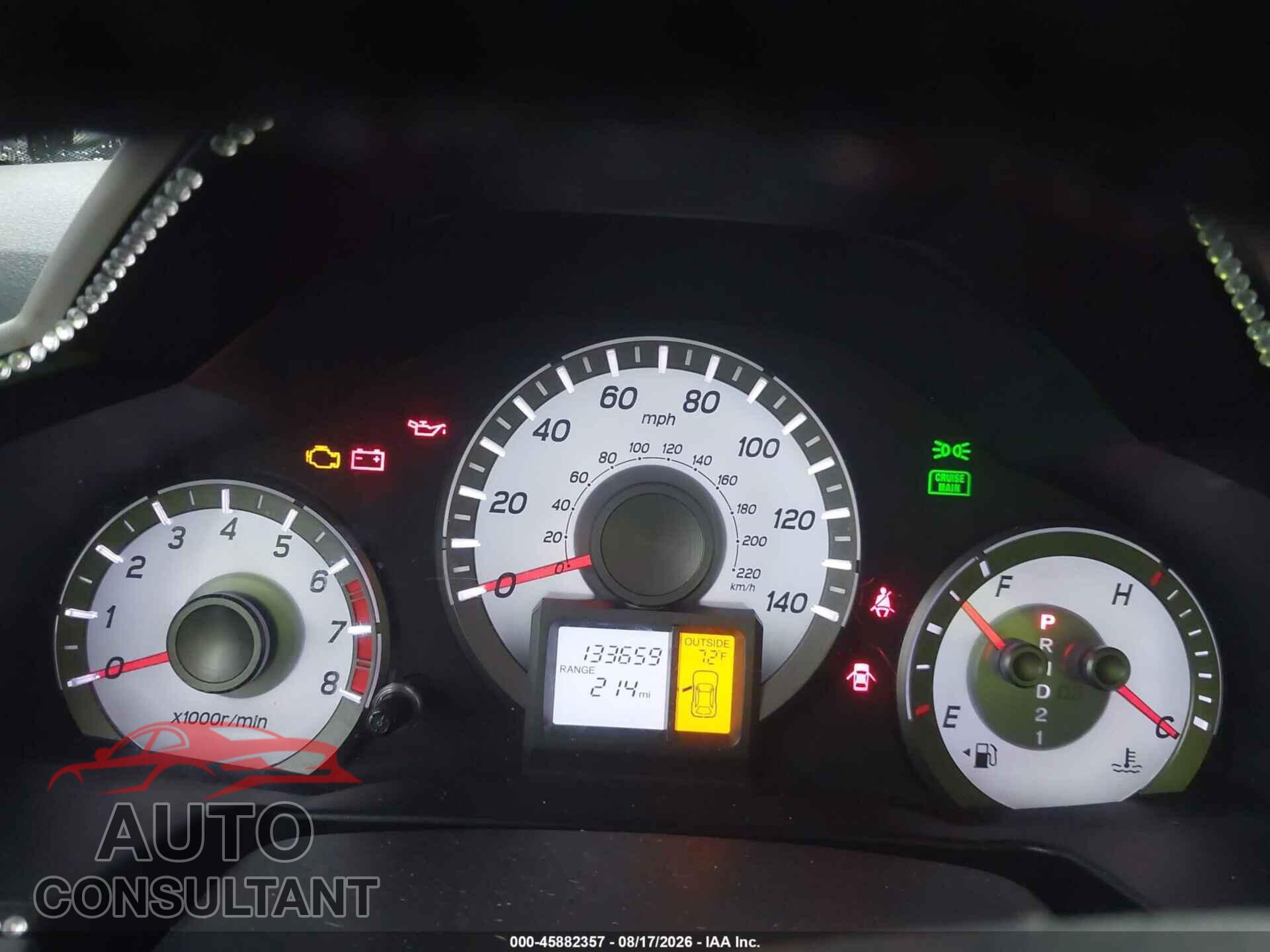 HONDA PILOT 2012 - 5FNYF4H63CB065013