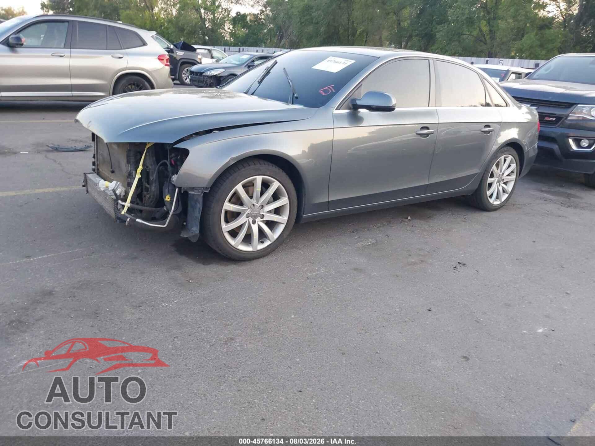 AUDI A4 2013 - WAUFFAFL9DN025081