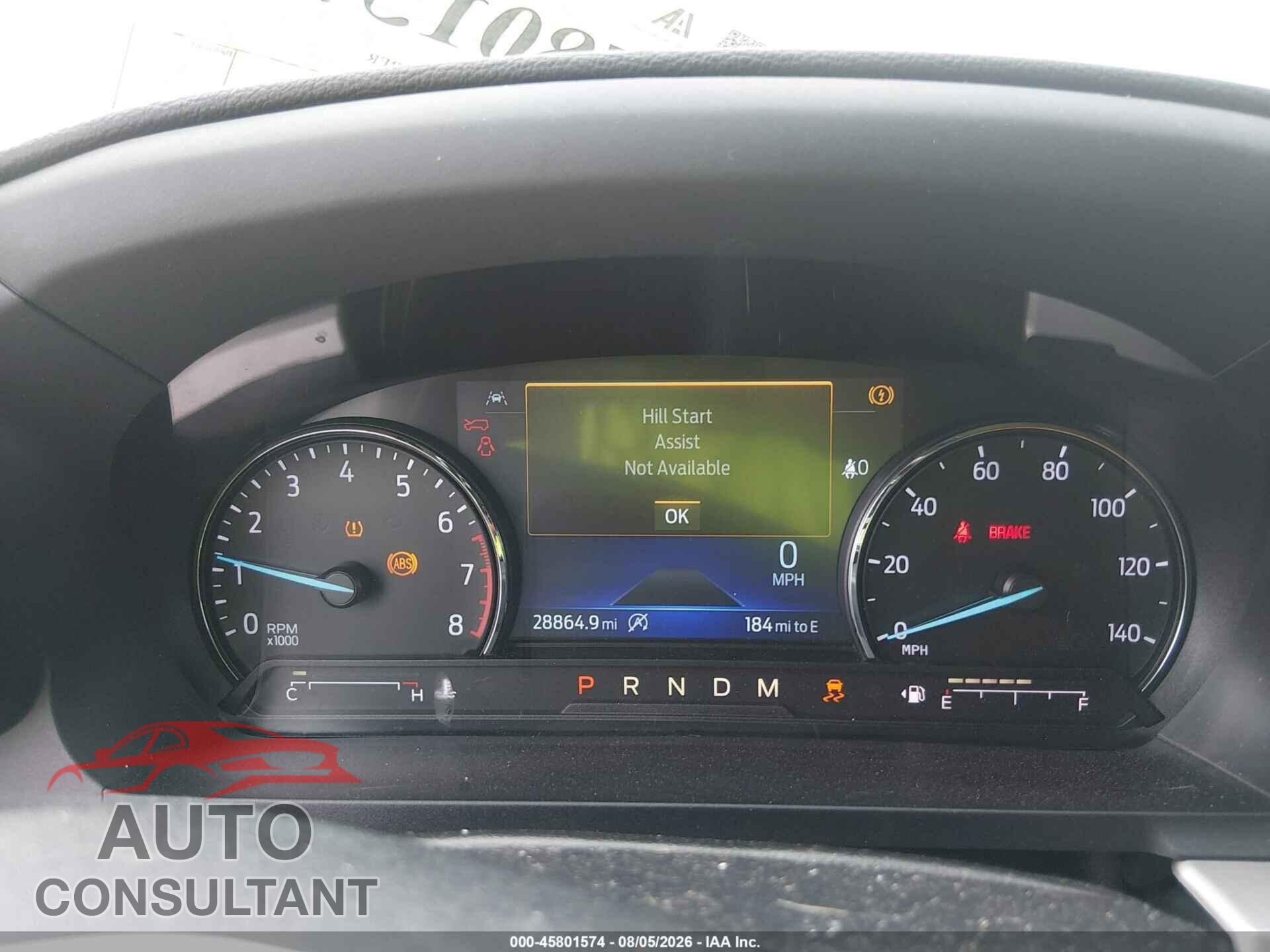 FORD EXPLORER 2020 - 1FMSK7DH9LGC89558