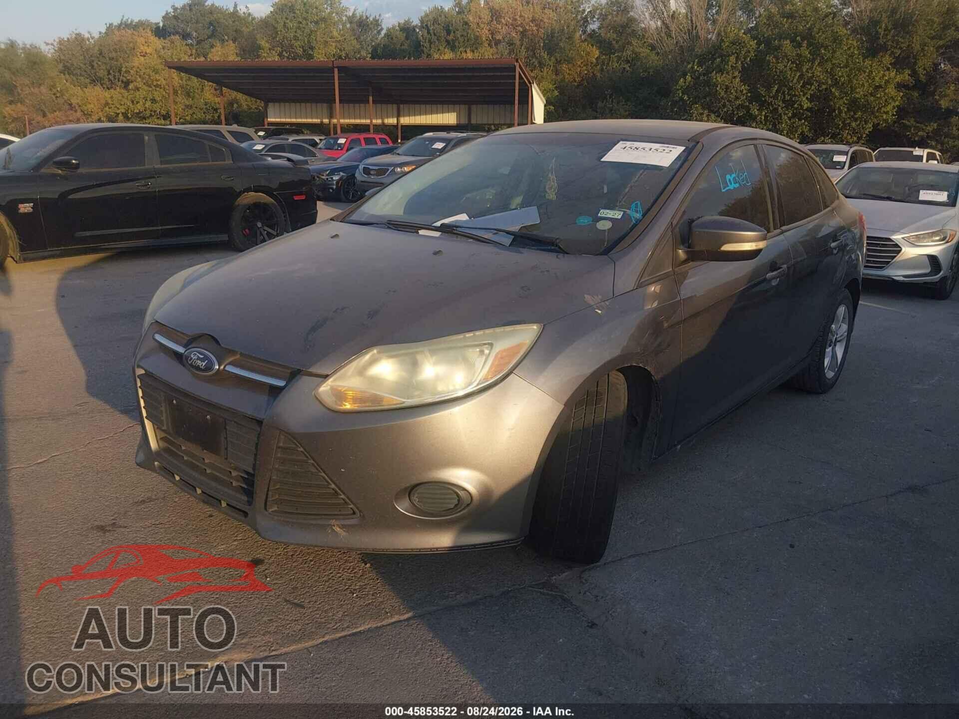 FORD FOCUS 2013 - 1FADP3F2XDL372835