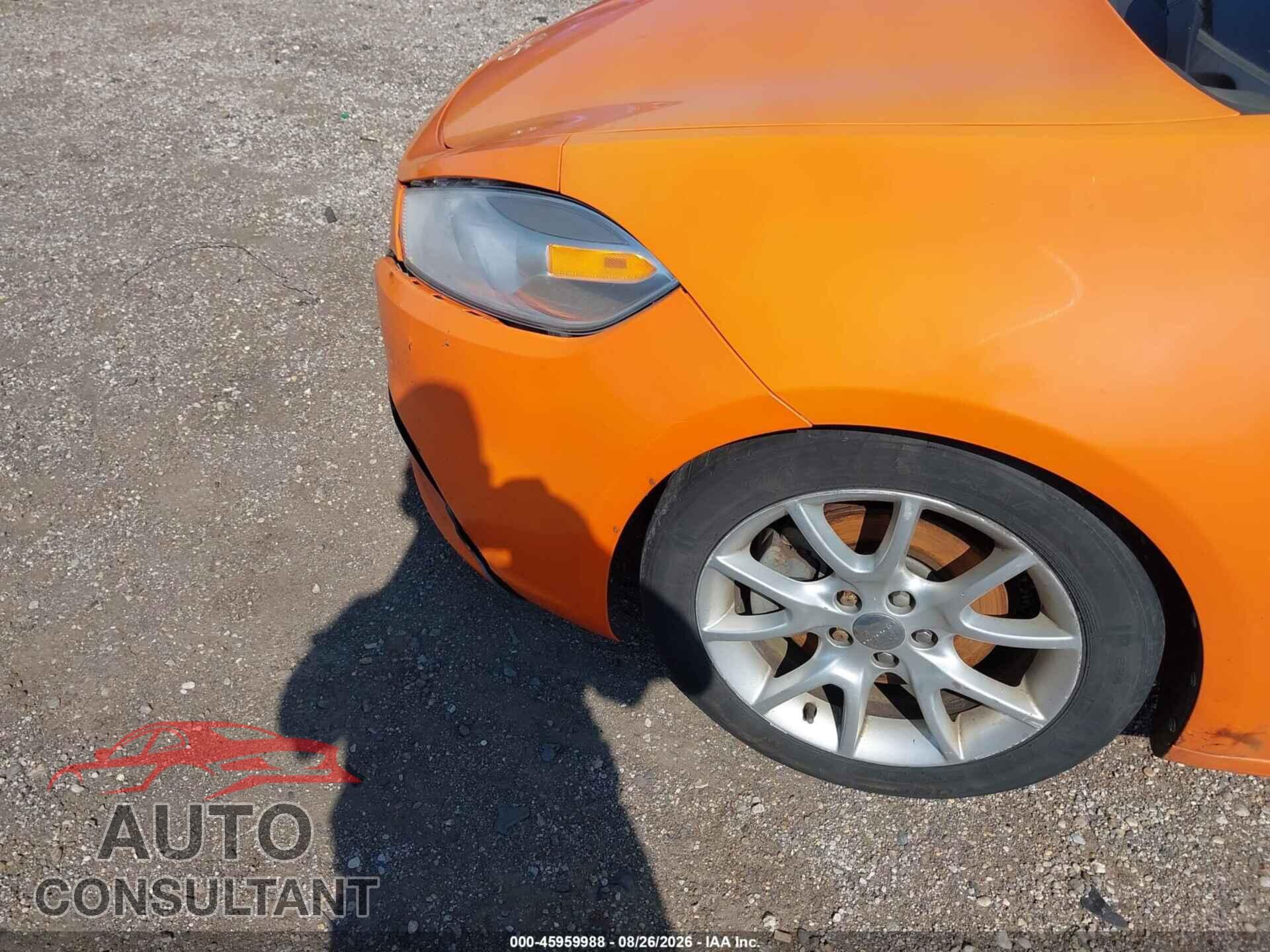 DODGE DART 2013 - 1C3CDFBA5DD171243