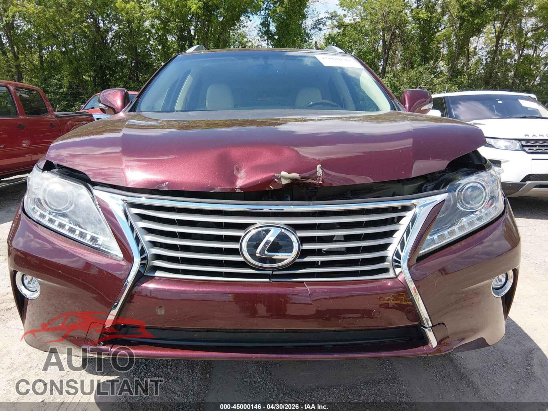 LEXUS RX 350 2015 - 2T2BK1BA7FC320330