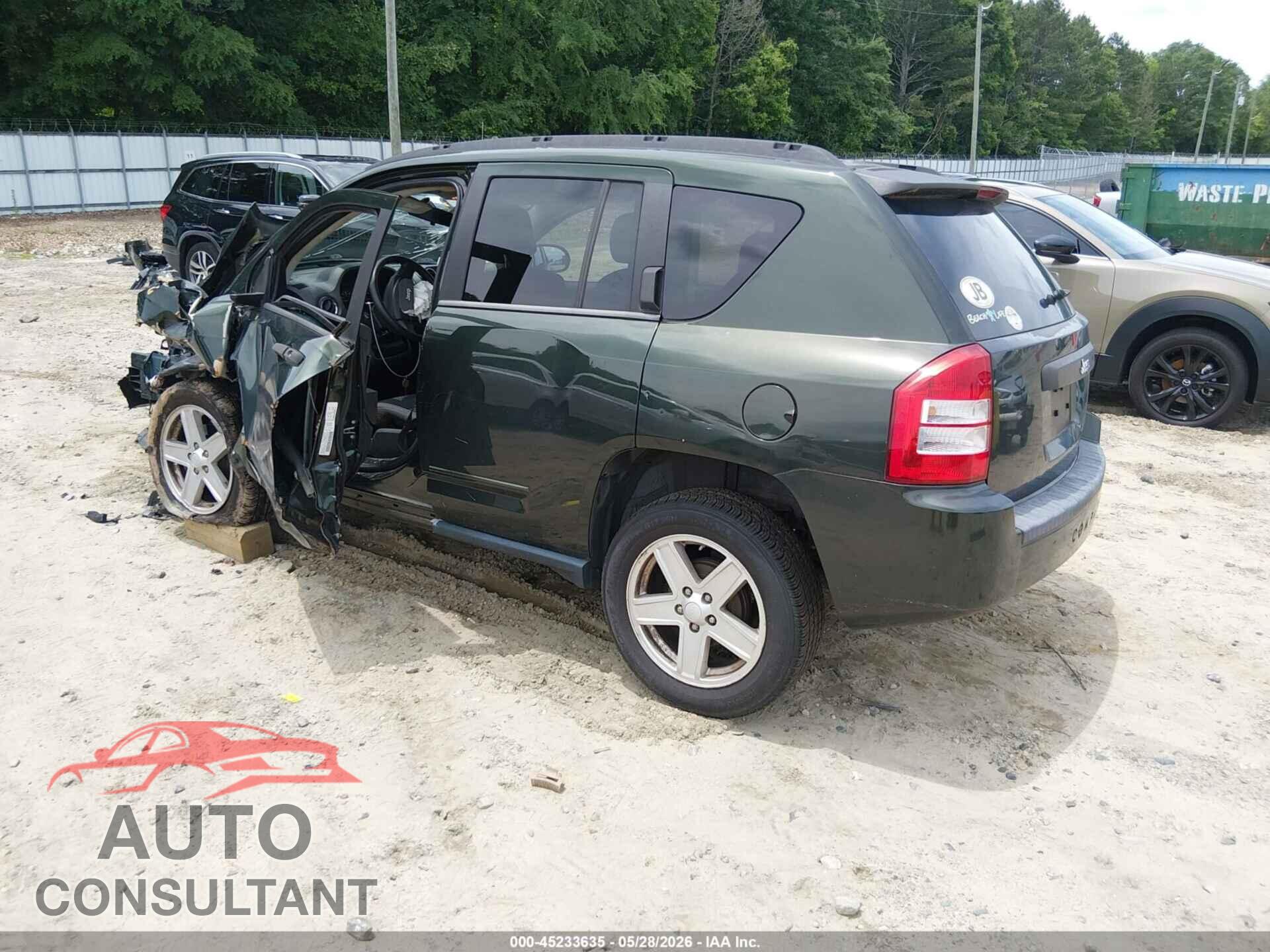 JEEP COMPASS 2010 - 1J4NT1FBXAD676858