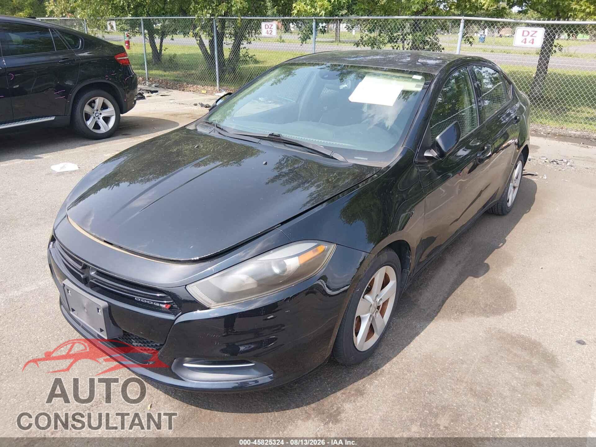 DODGE DART 2015 - 1C3CDFBB2FD302561