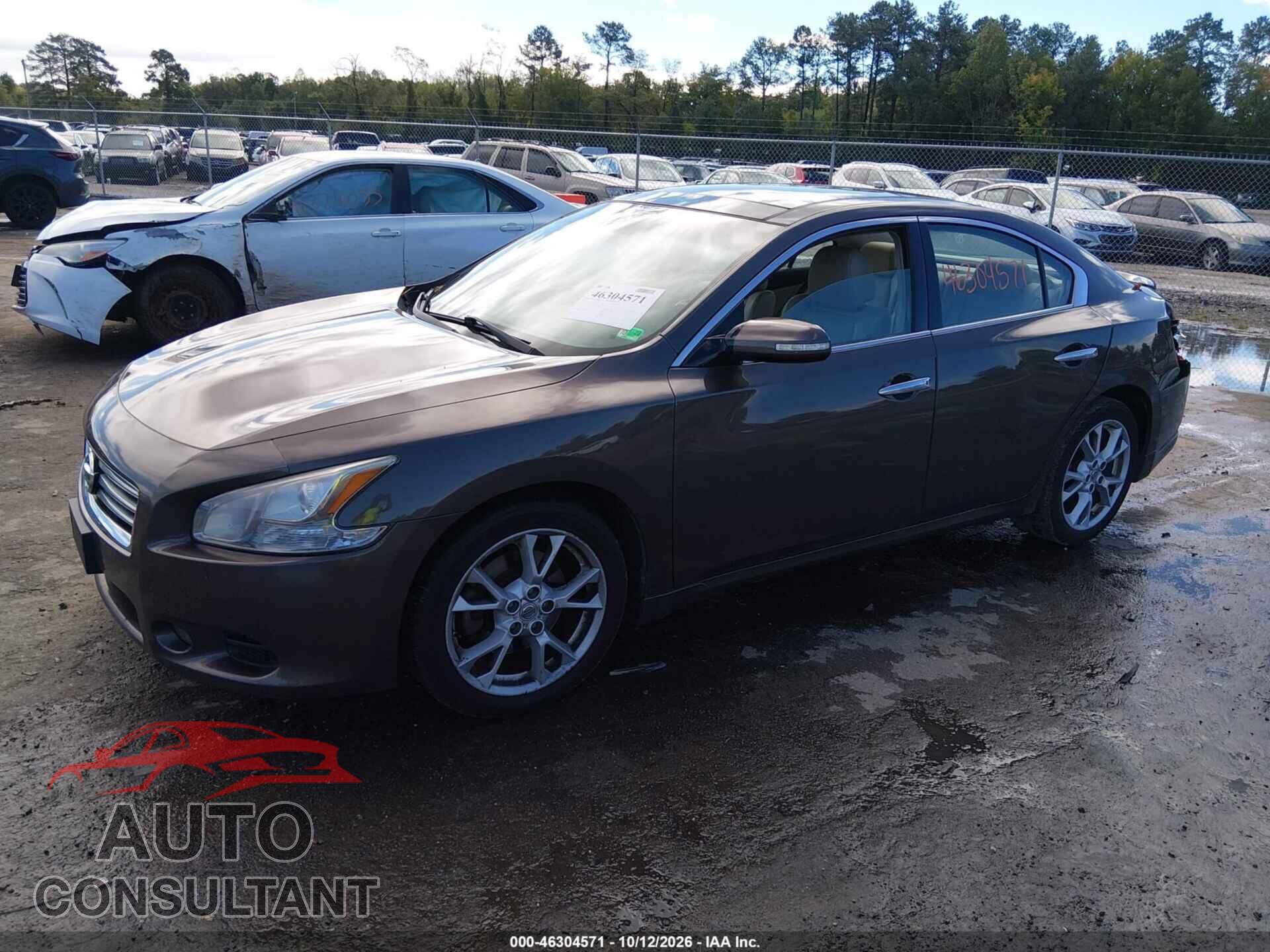NISSAN MAXIMA 2014 - 1N4AA5APXEC439485