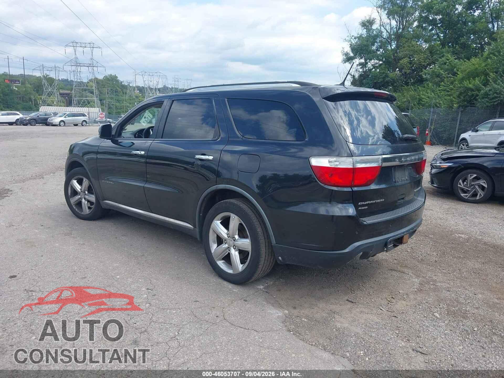 DODGE DURANGO 2011 - 1D4SE5GT2BC632736