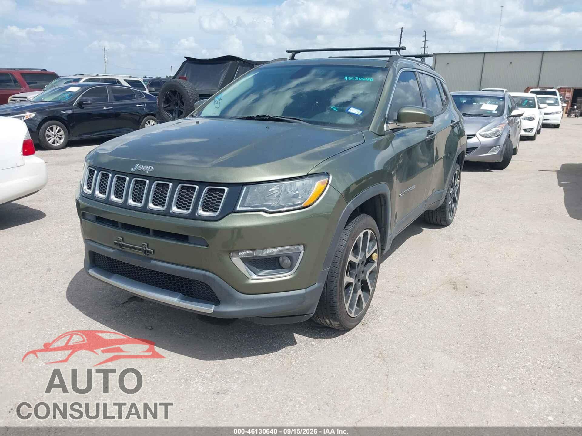 JEEP NEW COMPASS 2017 - 3C4NJDCB4HT636202