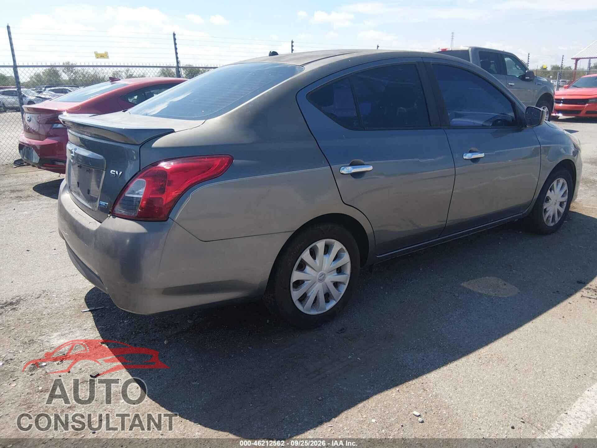 NISSAN VERSA 2016 - 3N1CN7AP1GL888132