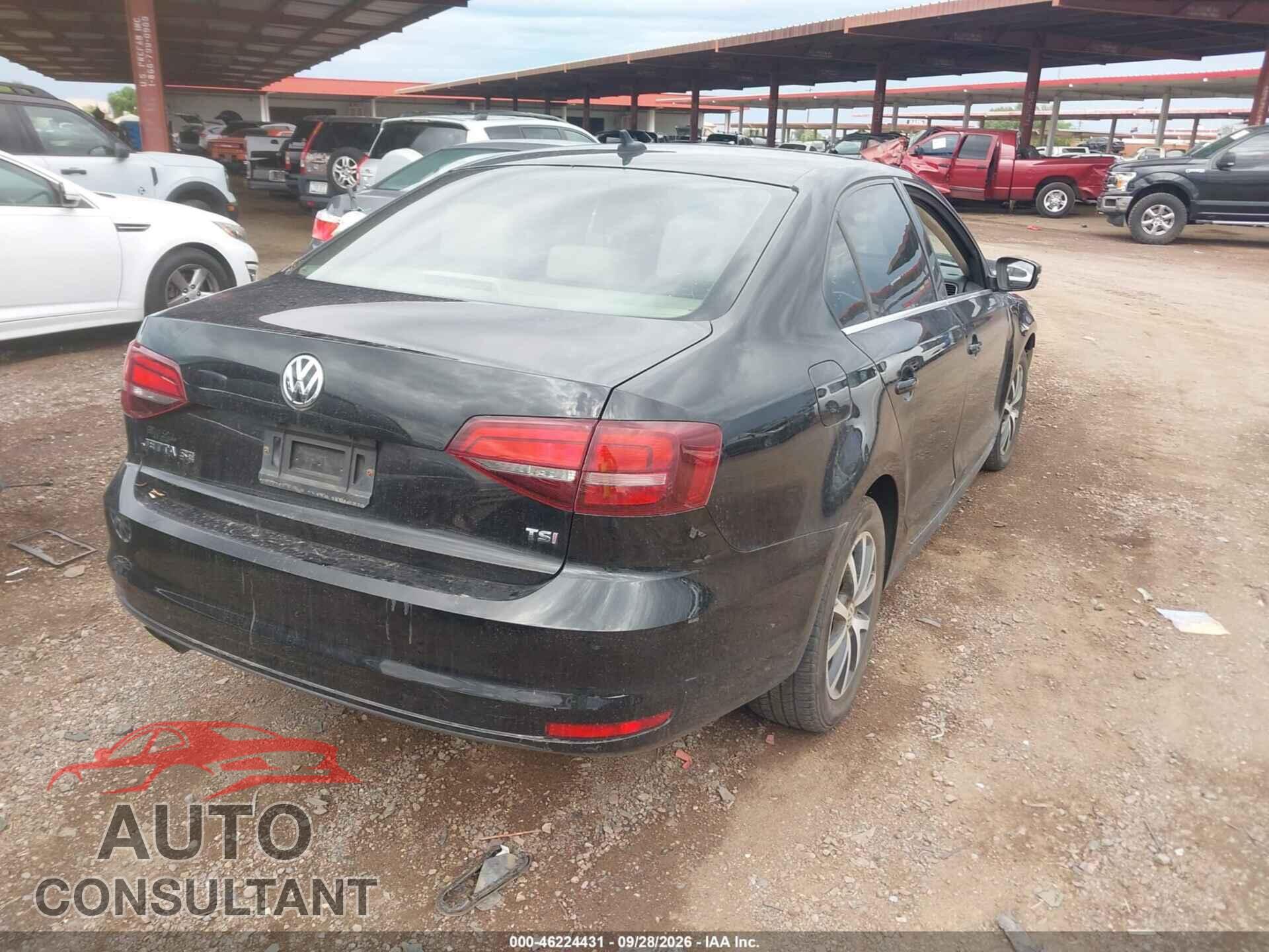 VOLKSWAGEN JETTA 2017 - 3VWDB7AJ6HM259187