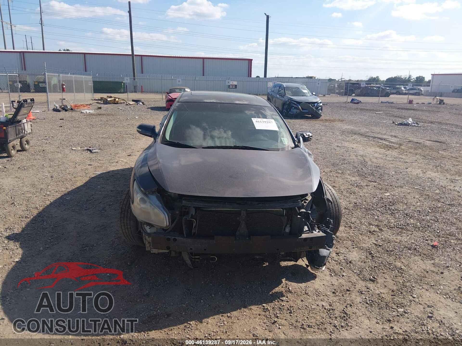 NISSAN MAXIMA 2012 - 1N4AA5AP5CC832291