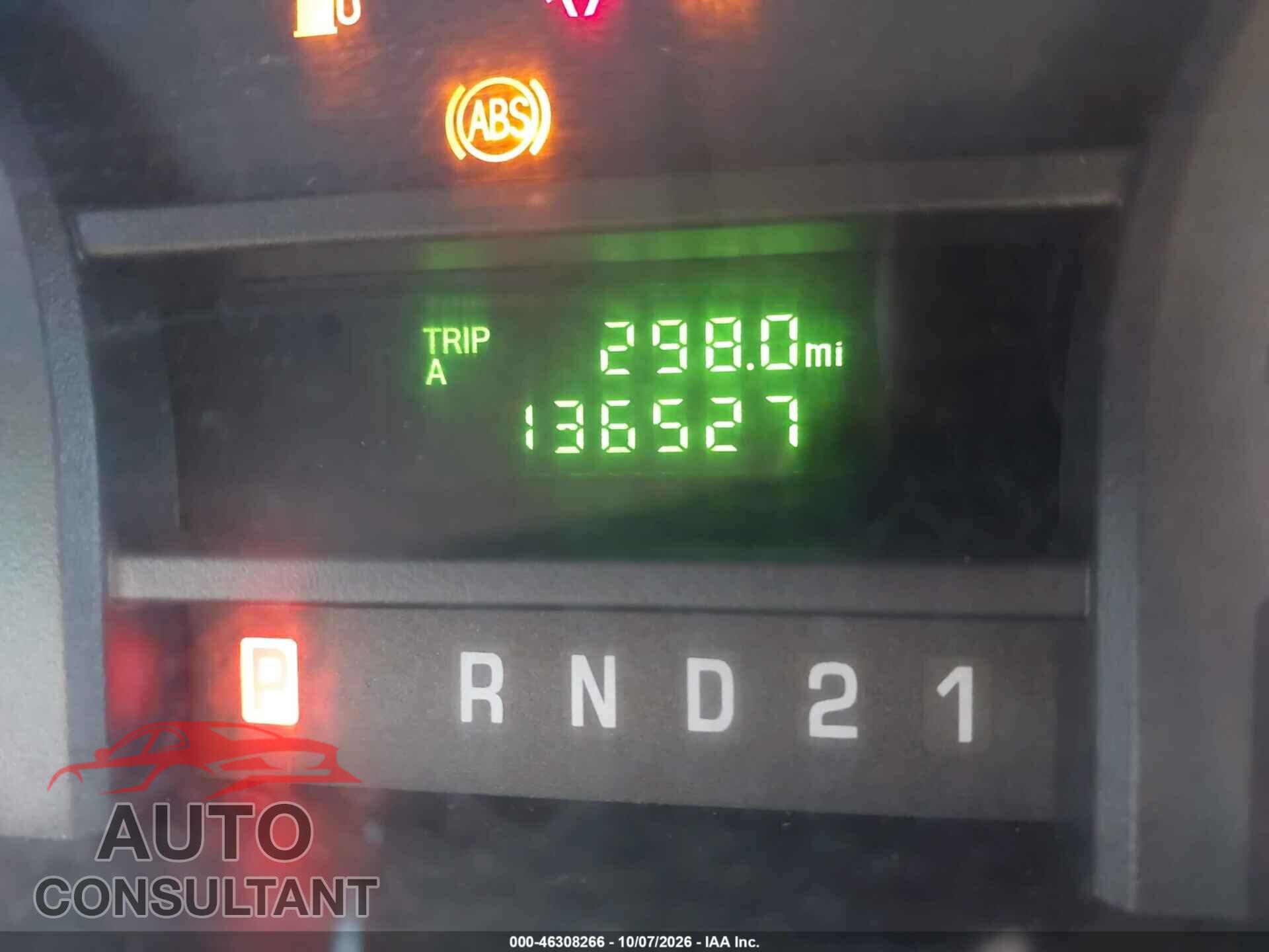 FORD E-250 2010 - 1FTNE2EW7ADA24662