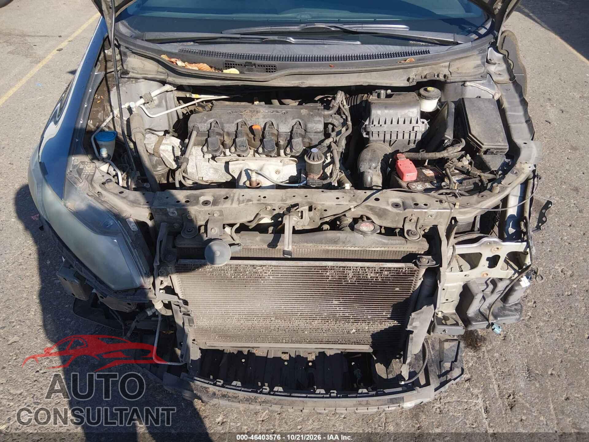 HONDA CIVIC 2013 - 19XFB2F52DE015910