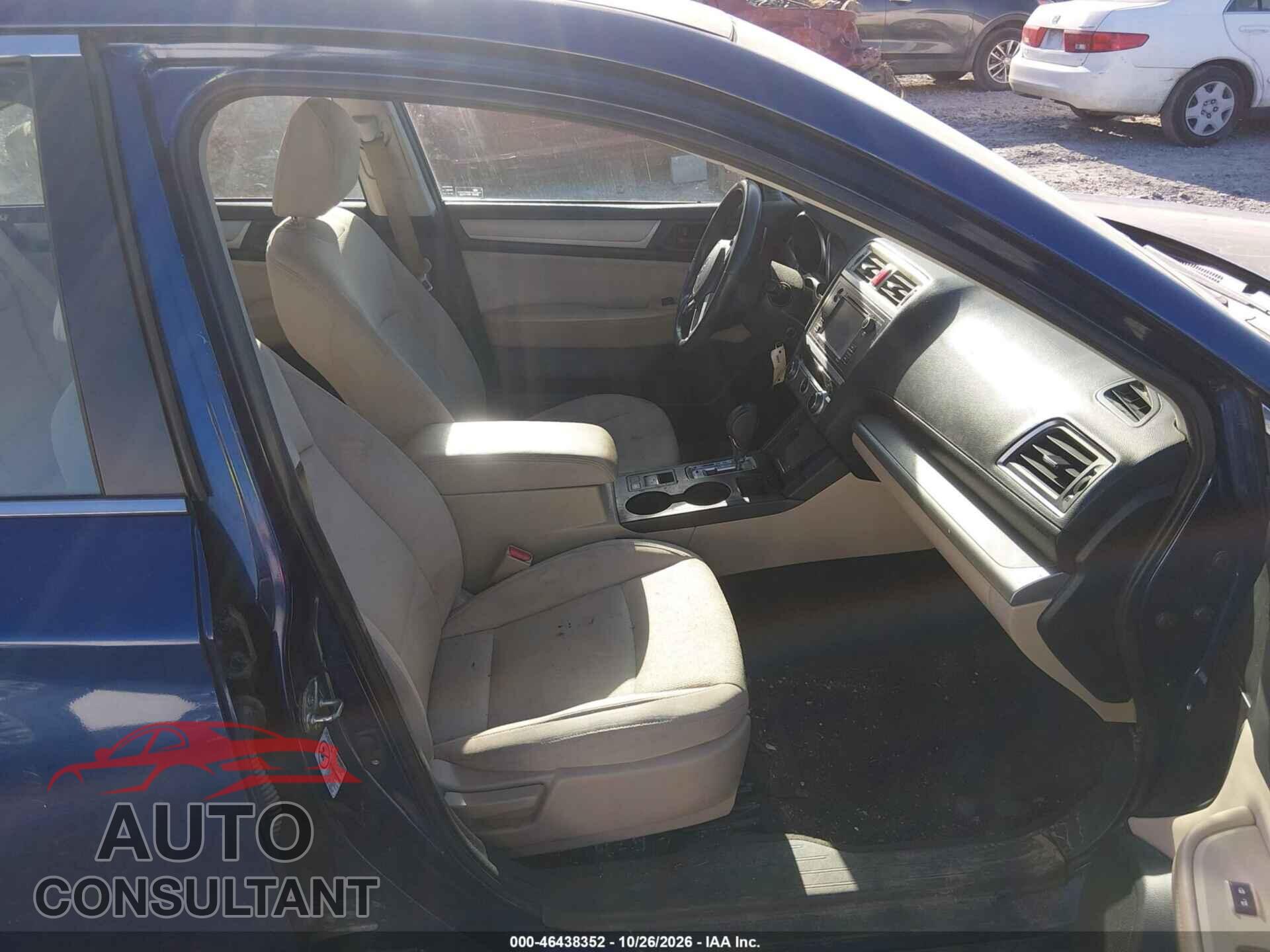 SUBARU LEGACY 2015 - 4S3BNBA65F3005209