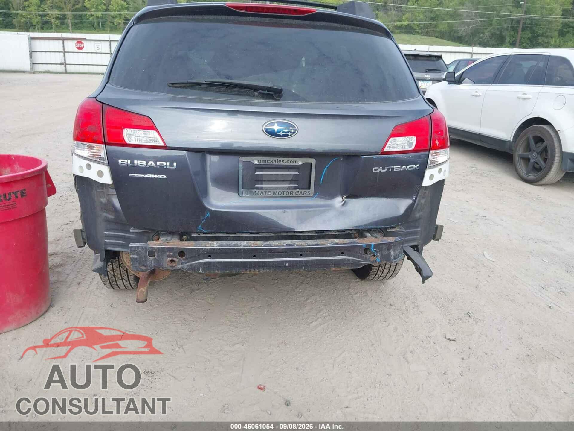 SUBARU OUTBACK 2013 - 4S4BRCCC8D3255436