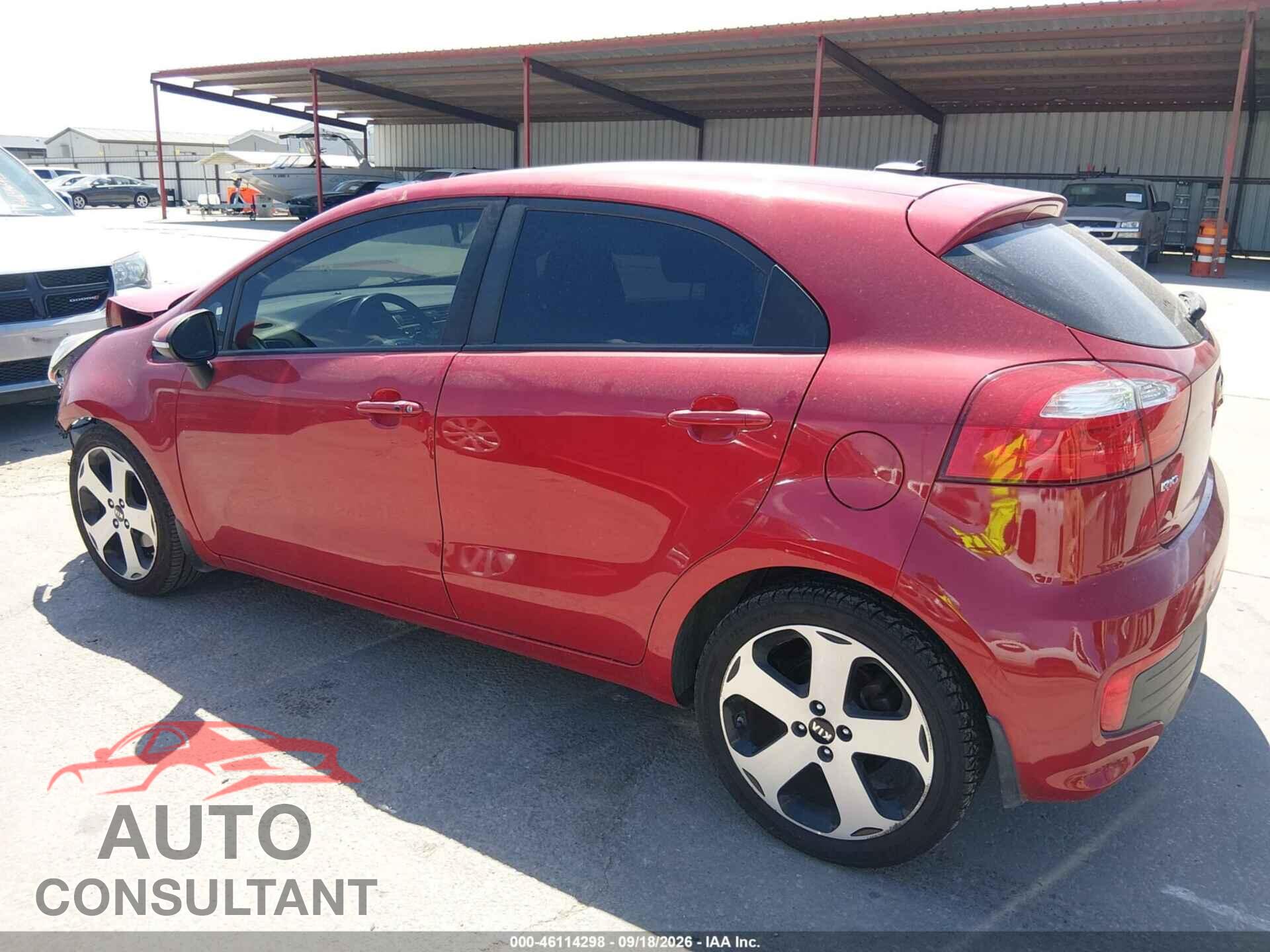 KIA RIO 2017 - KNADN5A3XH6035613