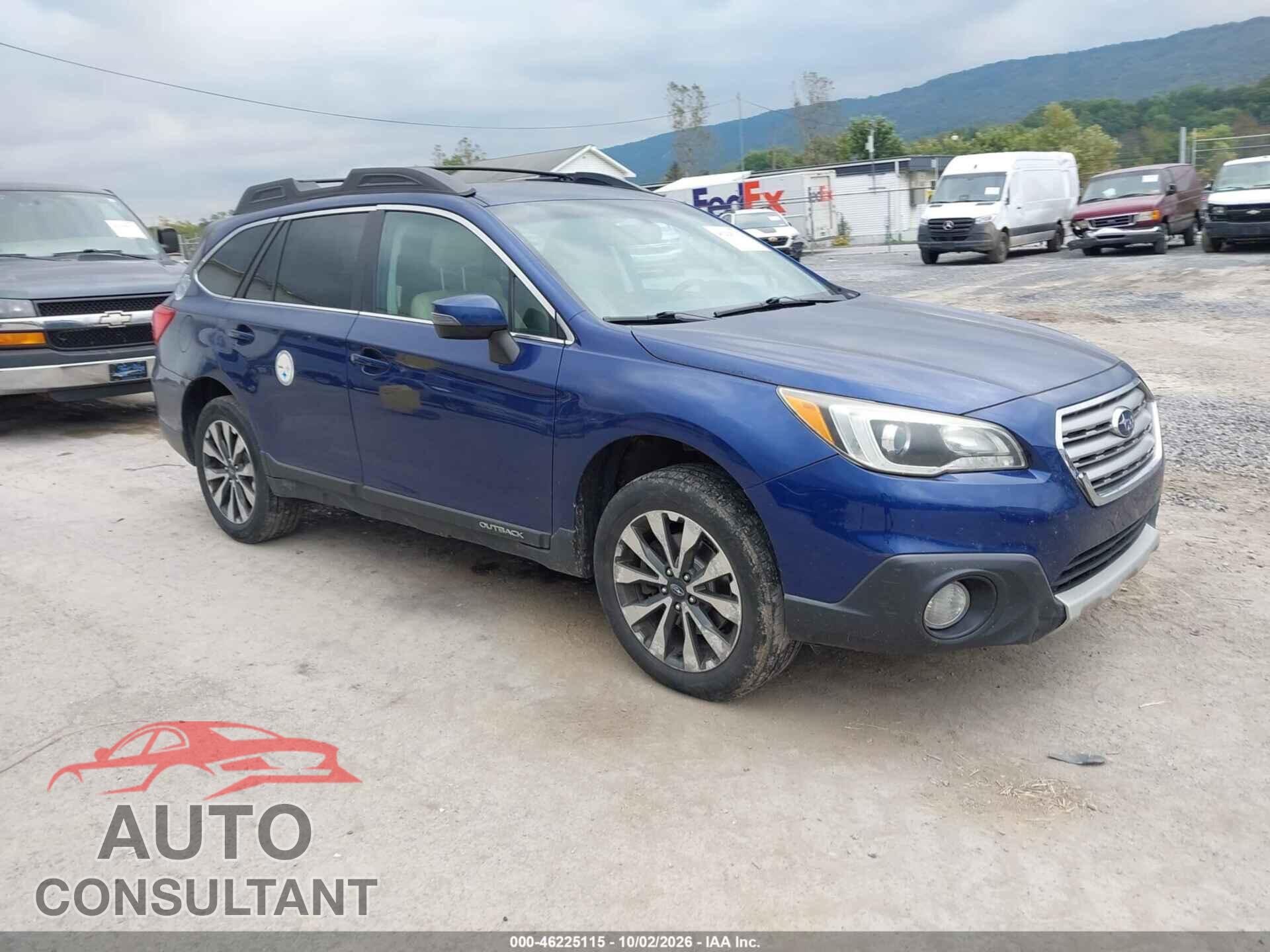 SUBARU OUTBACK 2015 - 4S4BSAJC1F3216959