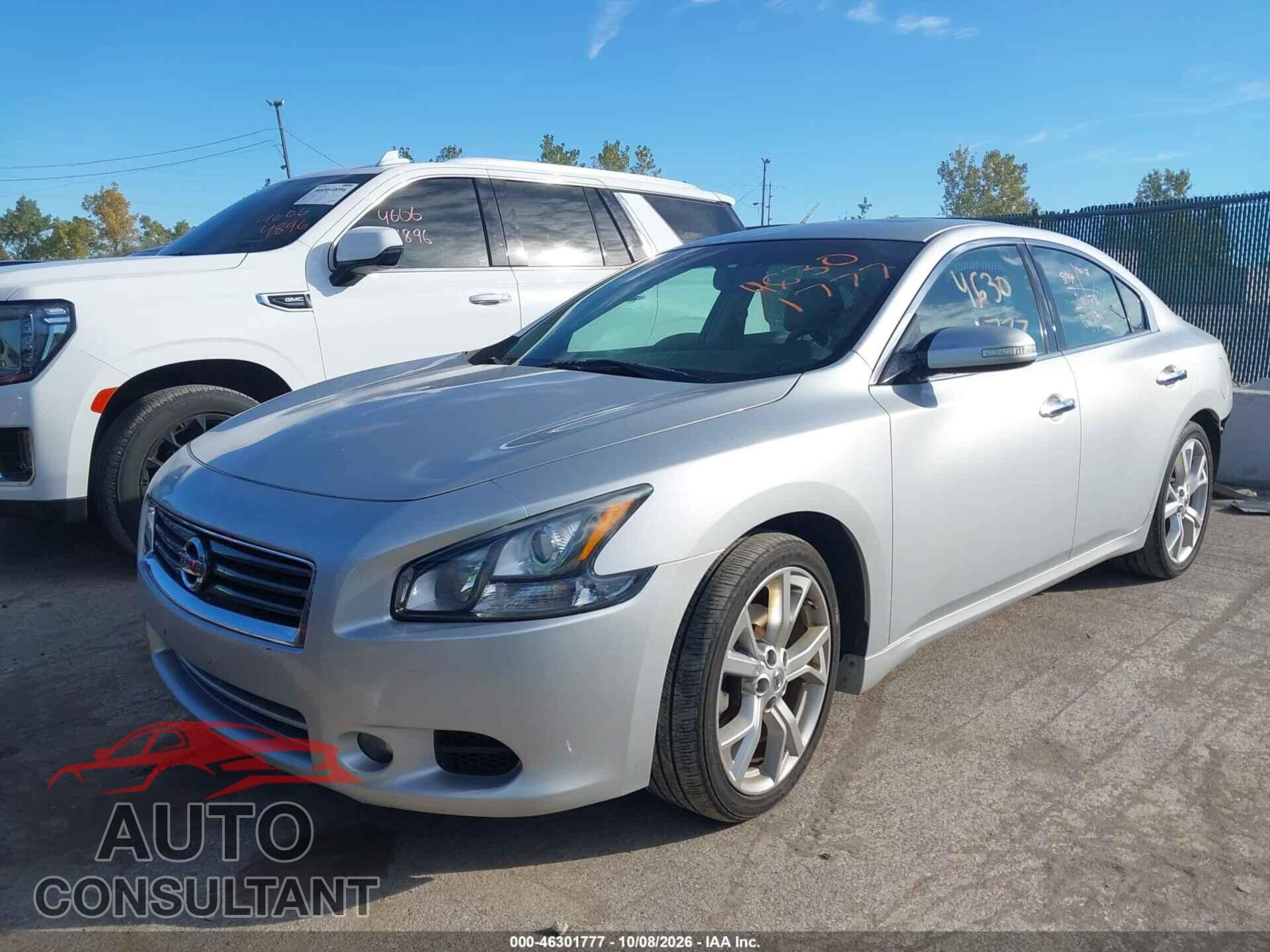 NISSAN MAXIMA 2012 - 1N4AA5AP1CC830943