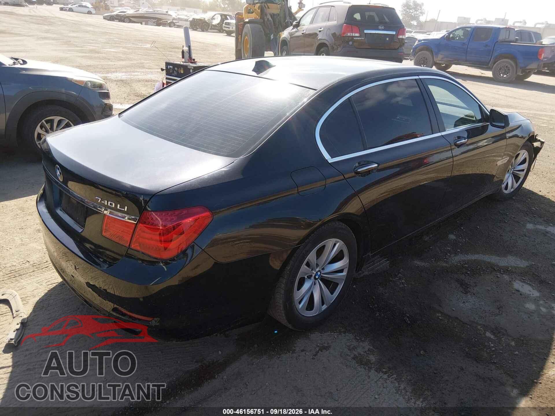 BMW 740LI 2012 - WBAKB4C54CC577017