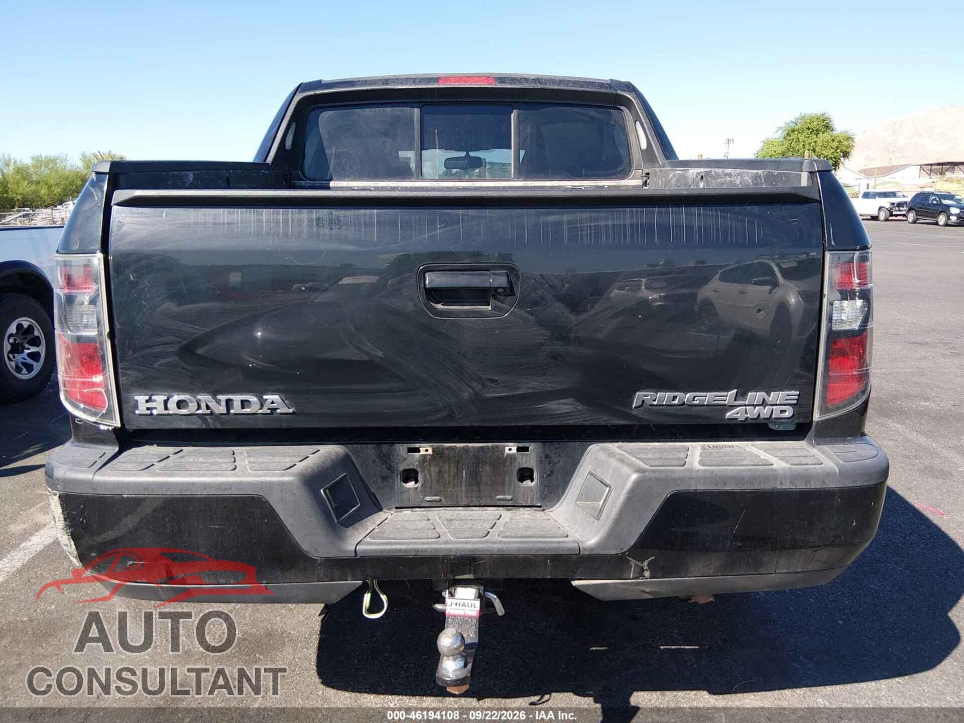 HONDA RIDGELINE 2013 - 5FPYK1F76DB001885