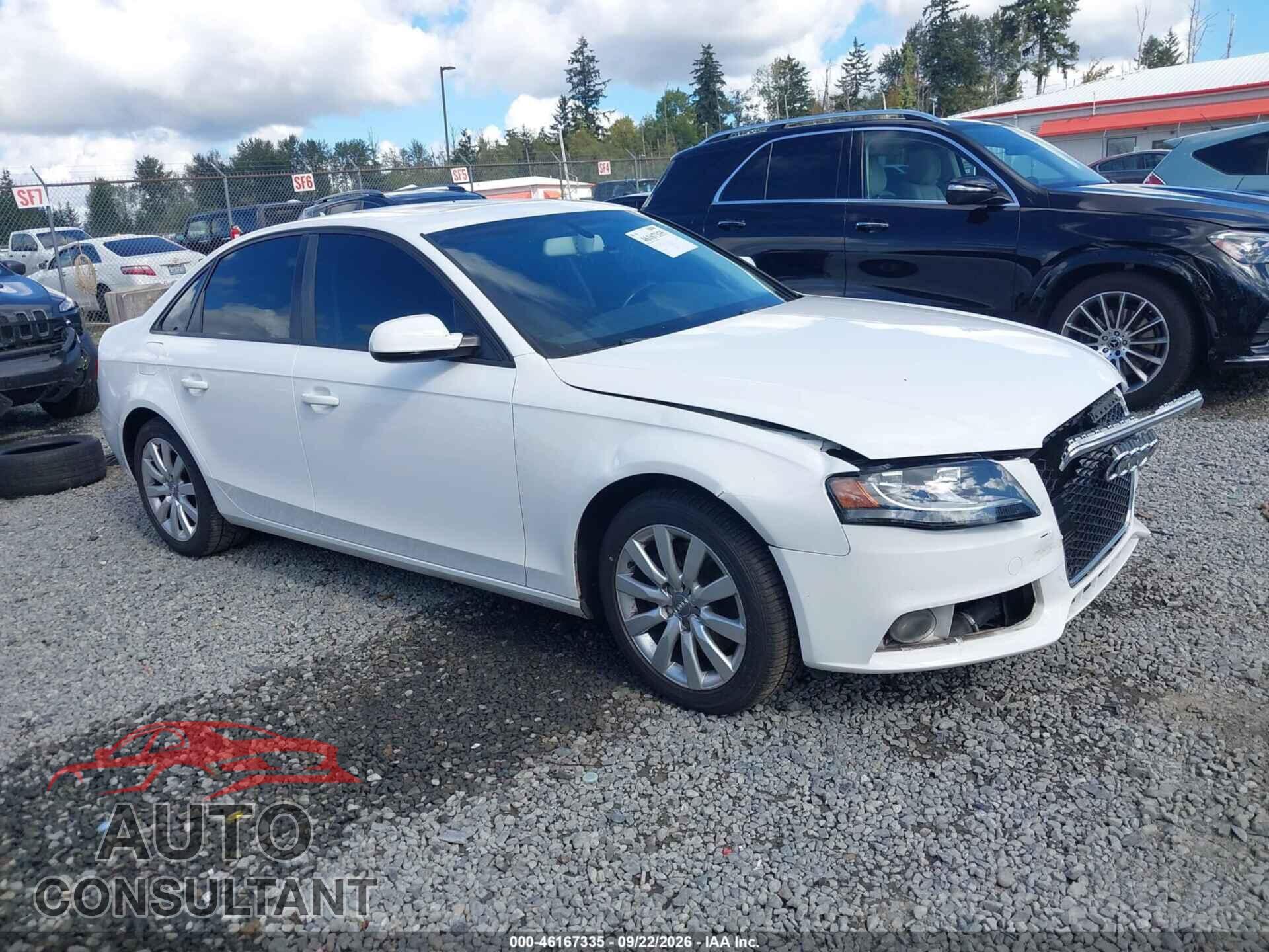 AUDI A4 2012 - WAUAFAFL5CA117983