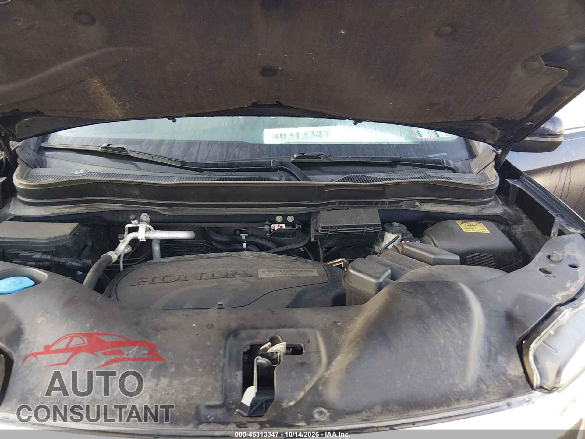 HONDA PILOT 2017 - 5FNYF5H62HB010890